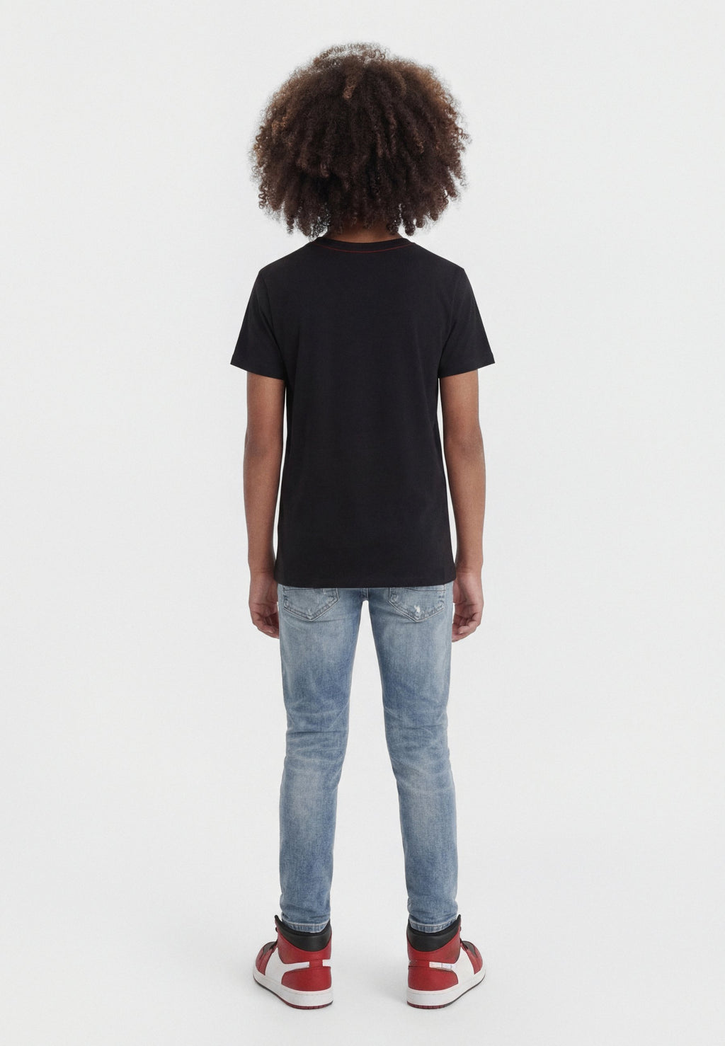 JUNIOR CORE - Print T-shirt - jet black
