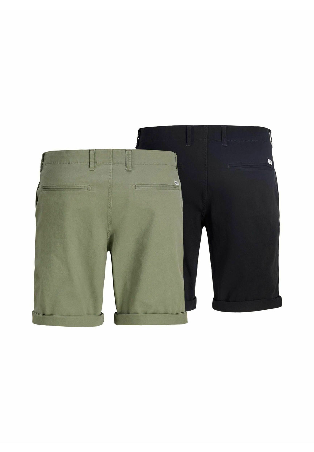 Chino 2-pack Regular Fit - Shorts - black