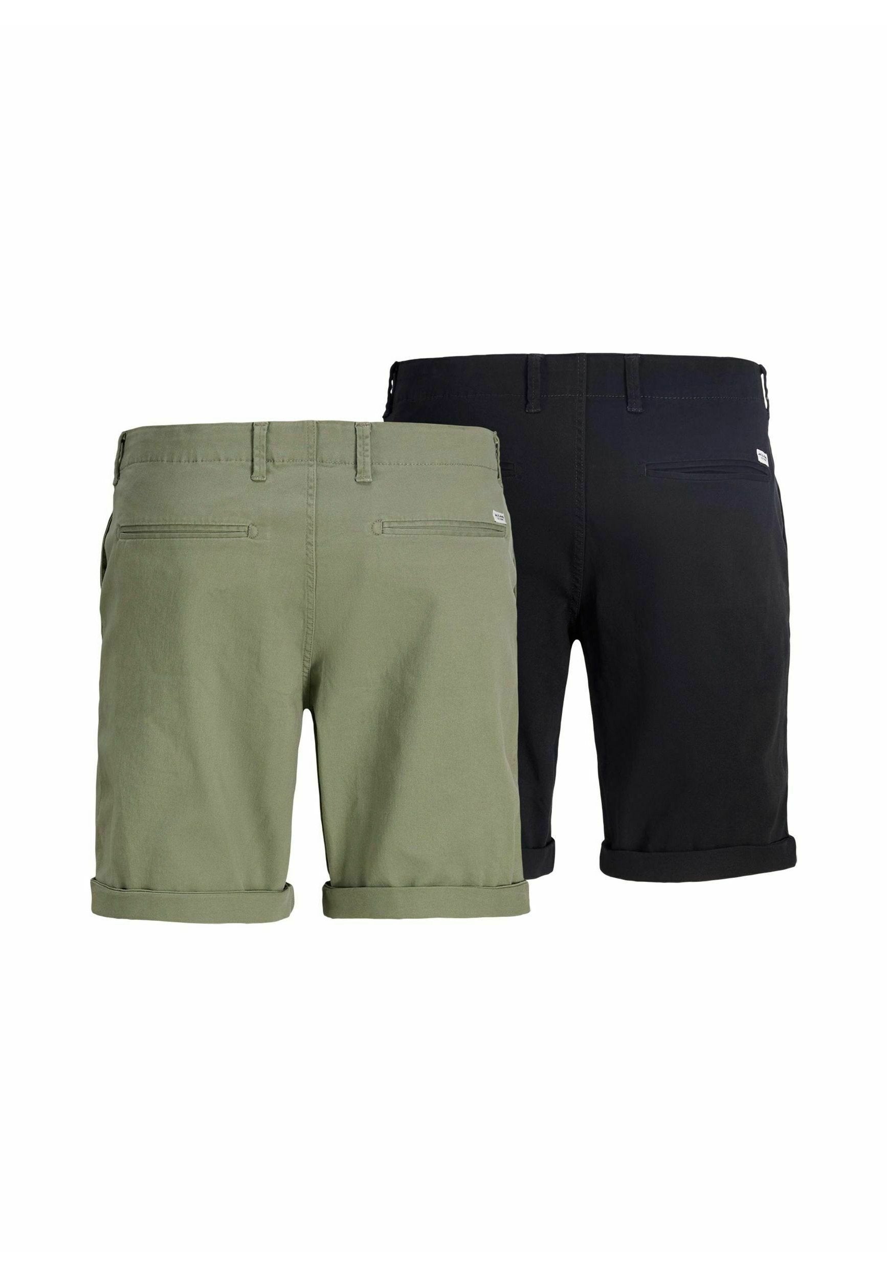 Chino 2-pack Regular Fit - Shorts - black