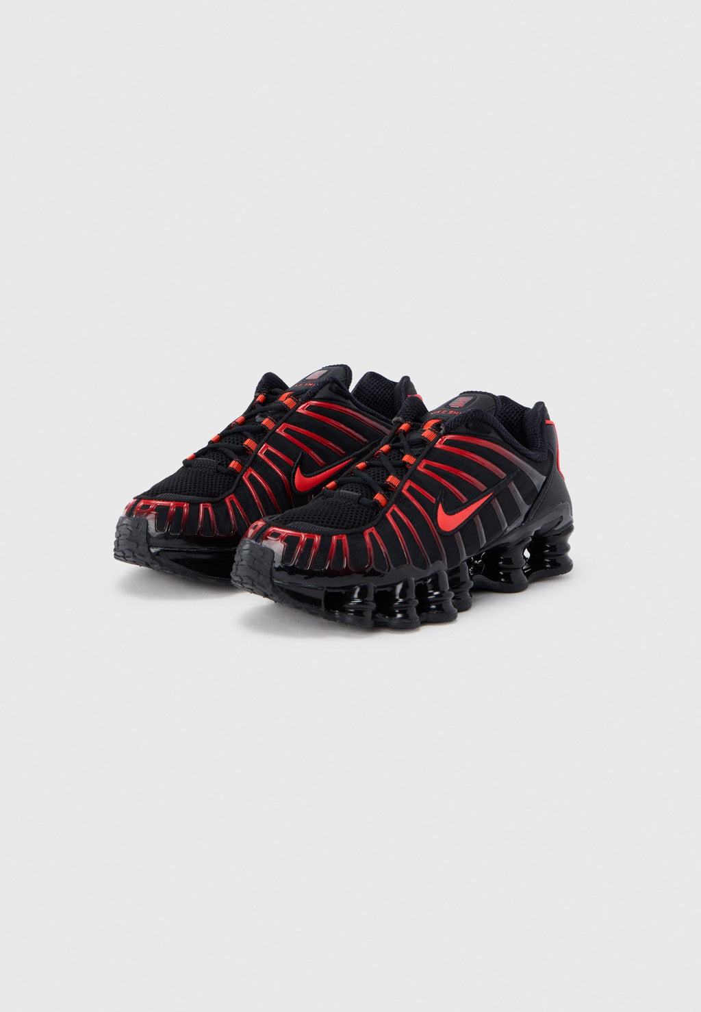 SHOX TL - Trainers - black/light crimson