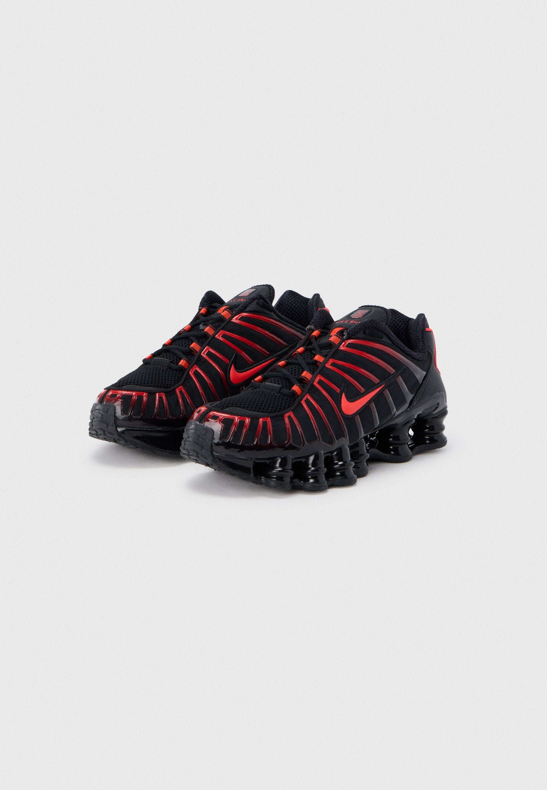 SHOX TL - Trainers - black/light crimson