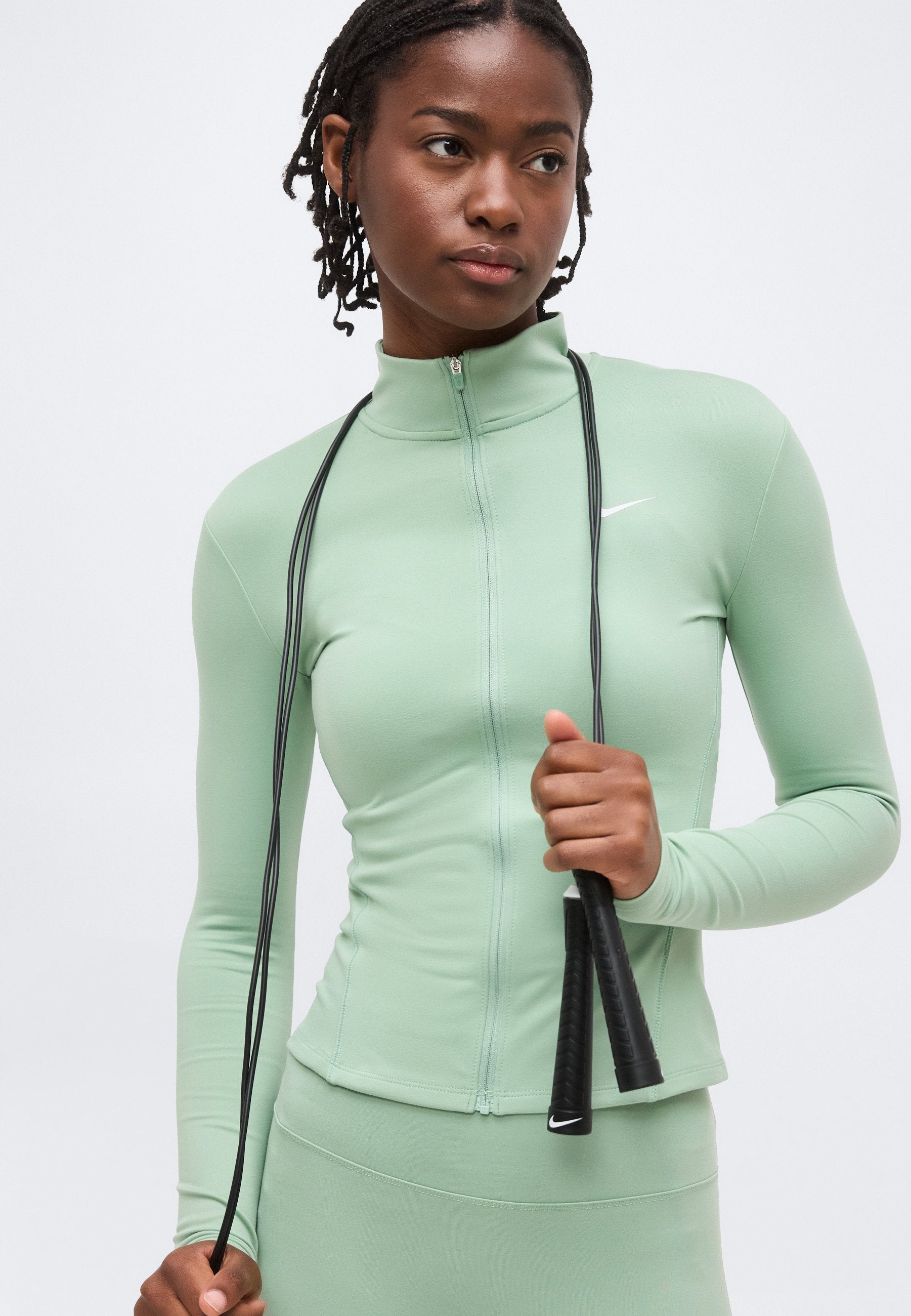 ONE FITTED  - Training jacket - steam/white