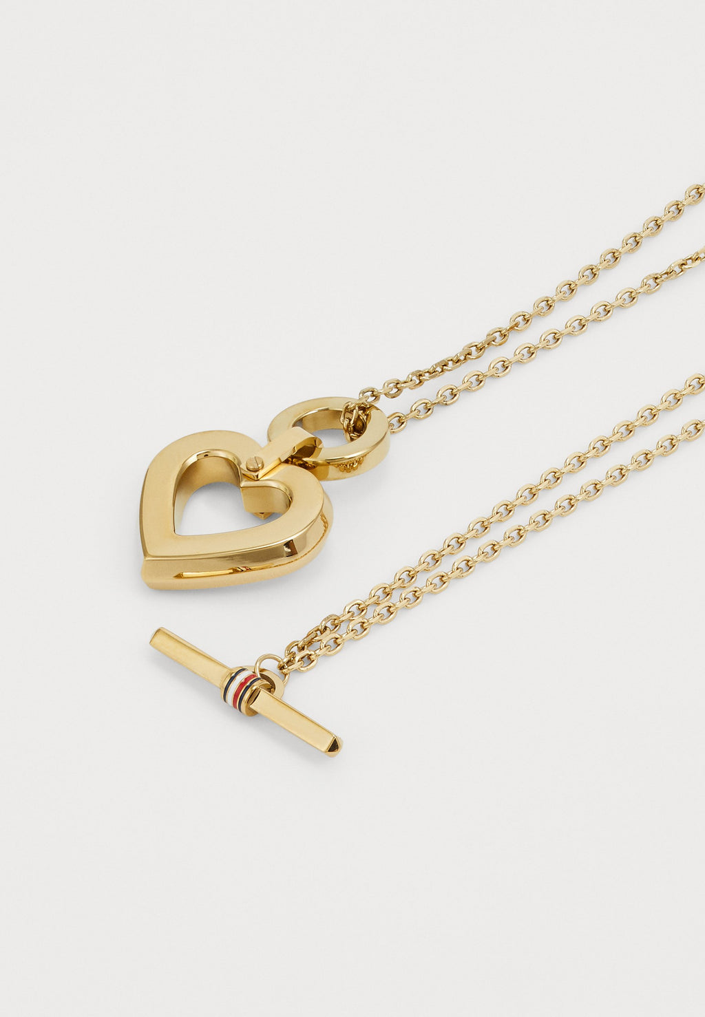 TOGGLE HEART - Necklace - gold-coloured