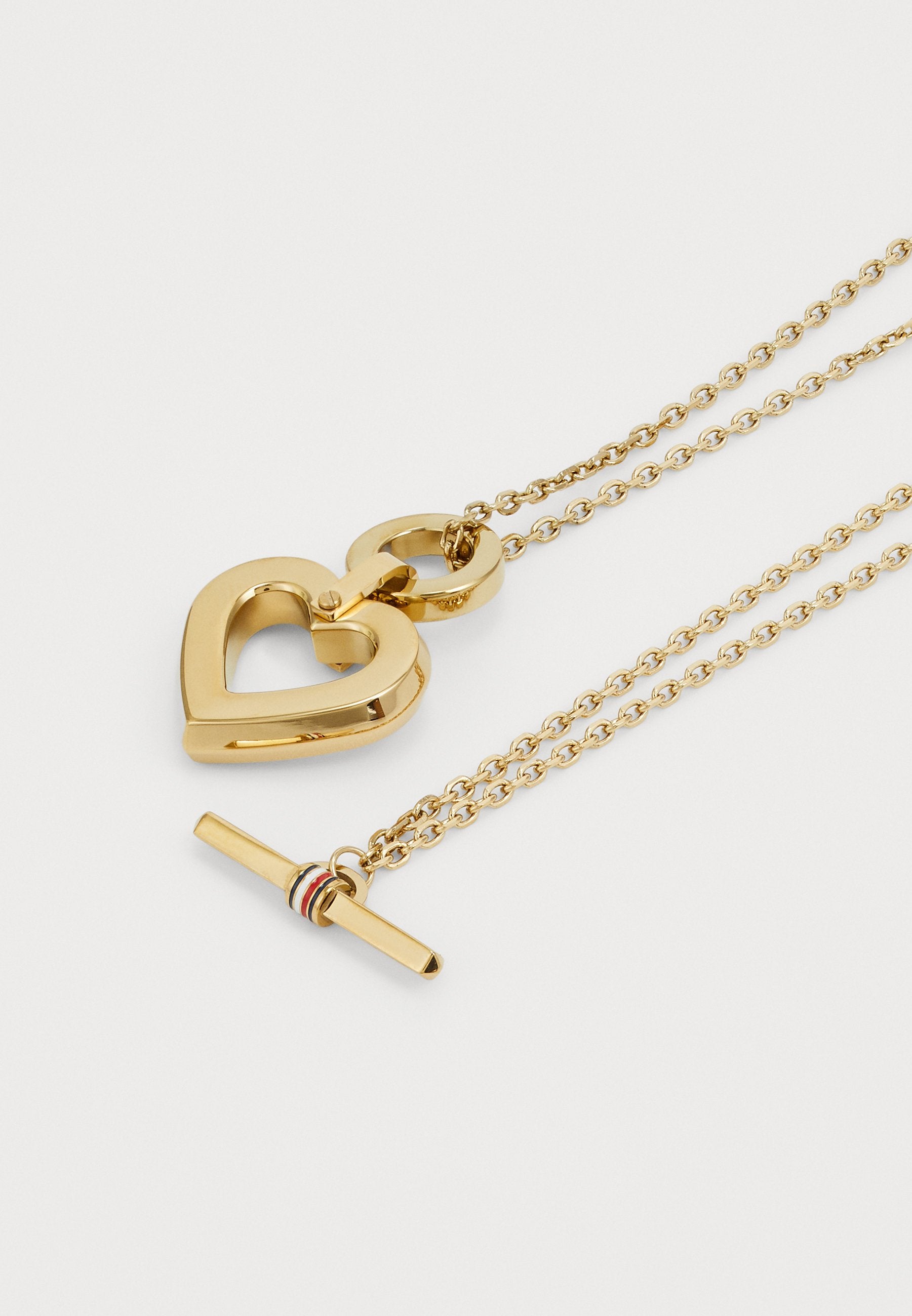TOGGLE HEART - Necklace - gold-coloured