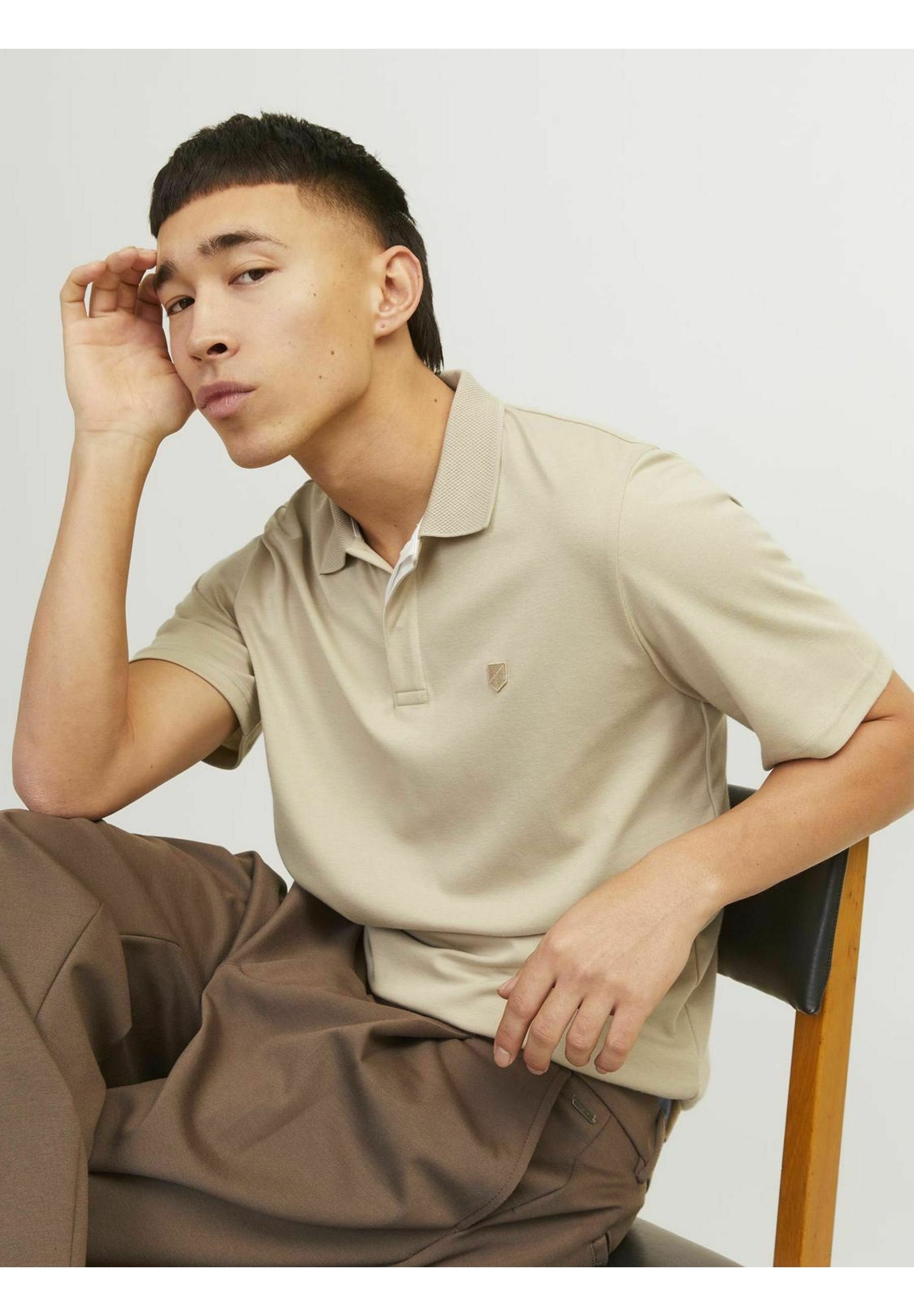 Plain - Polo shirt - fields of rye