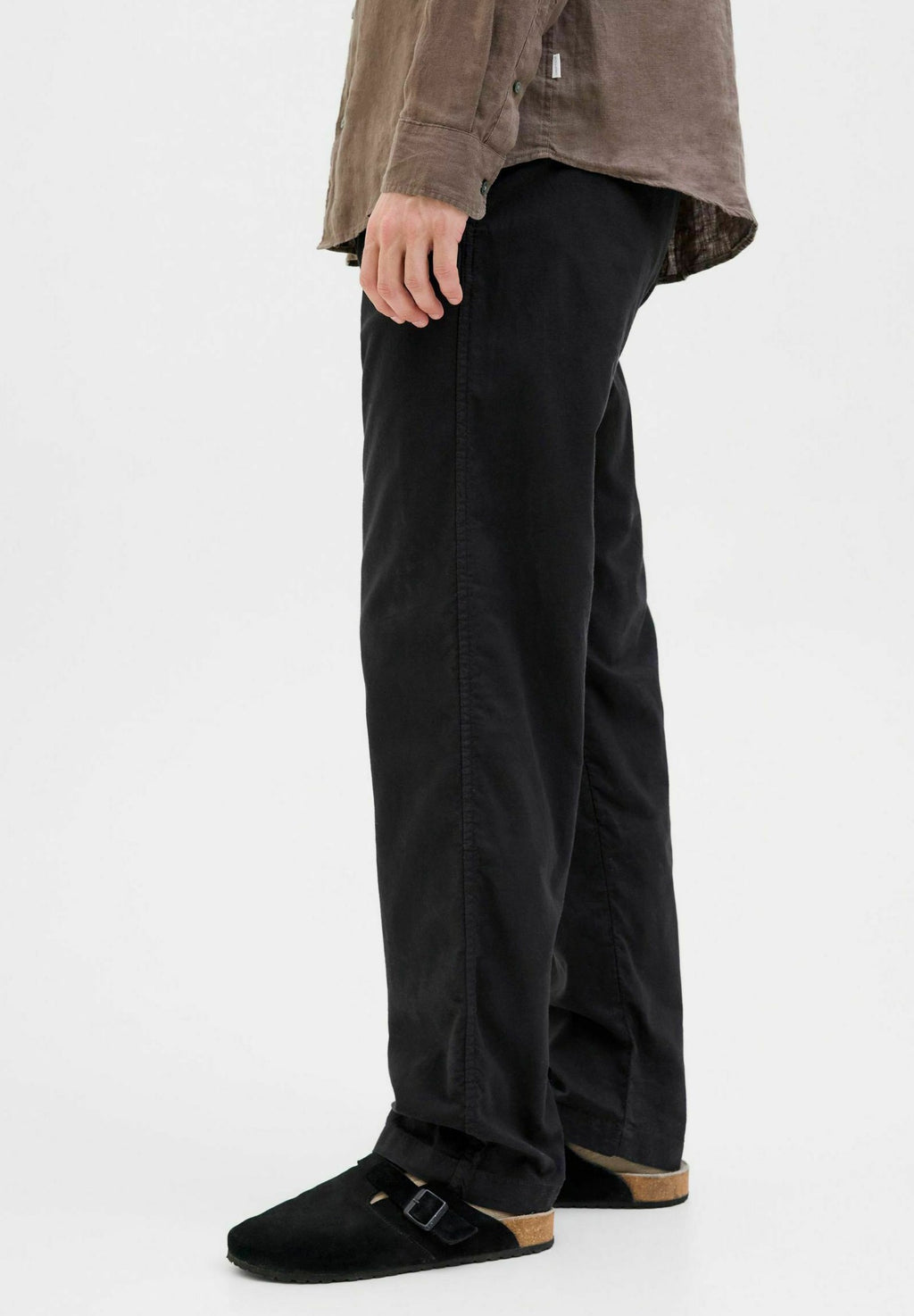 Joggers Relaxed Fit - Trousers - black