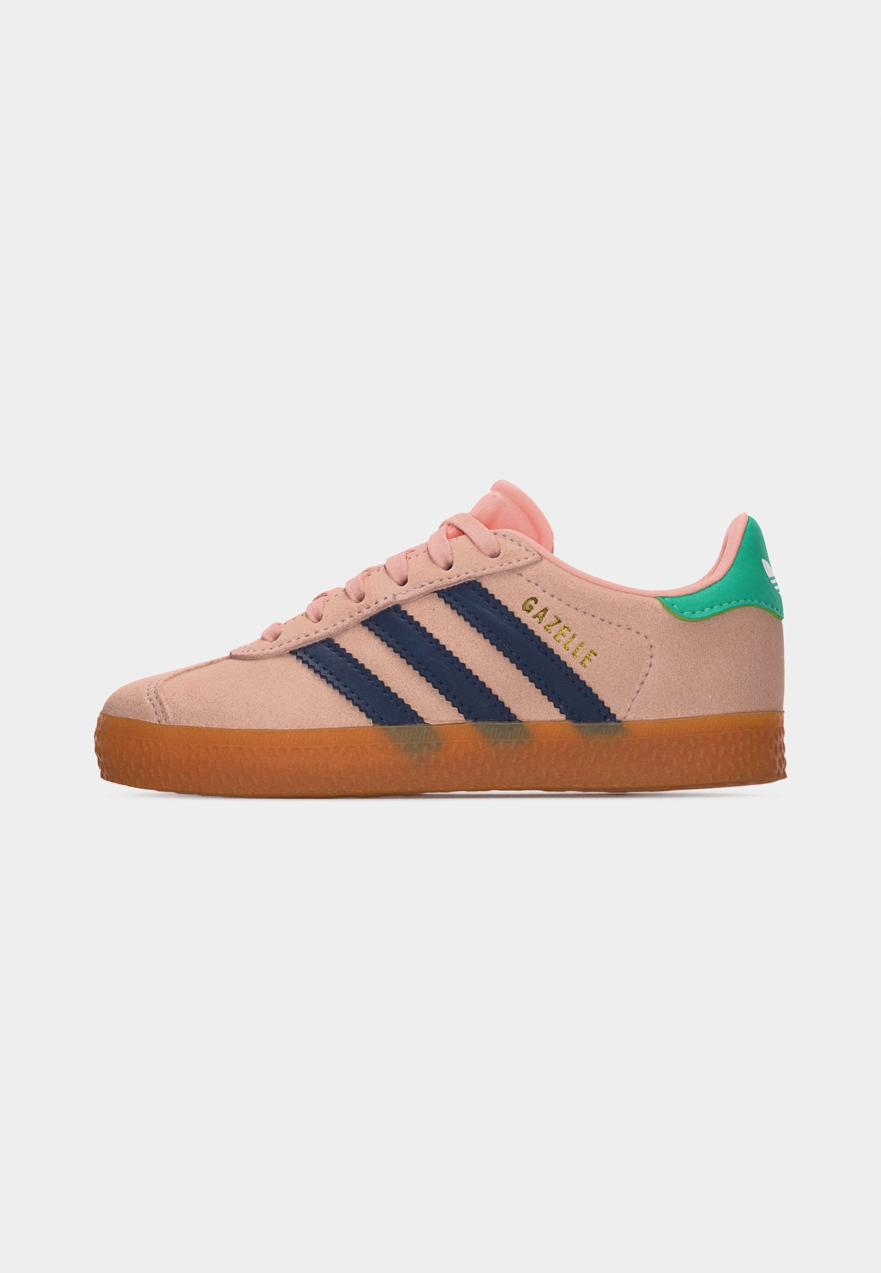 GAZELLE UNISEX - Baskets basses - blush pink/night indigo/hi res green