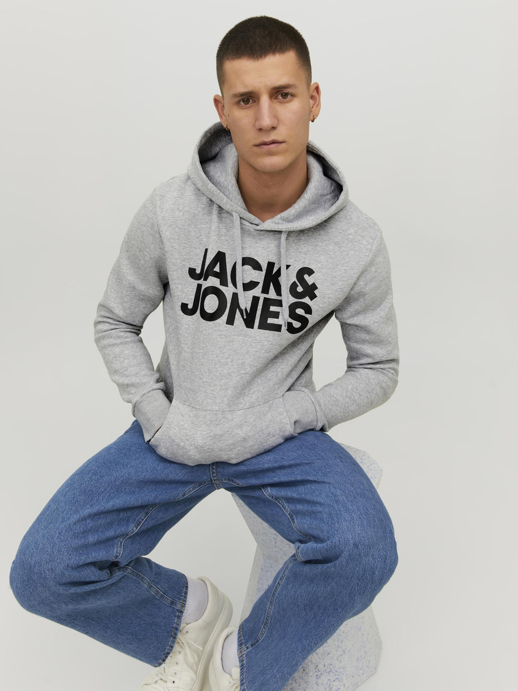 Hoodie - light grey