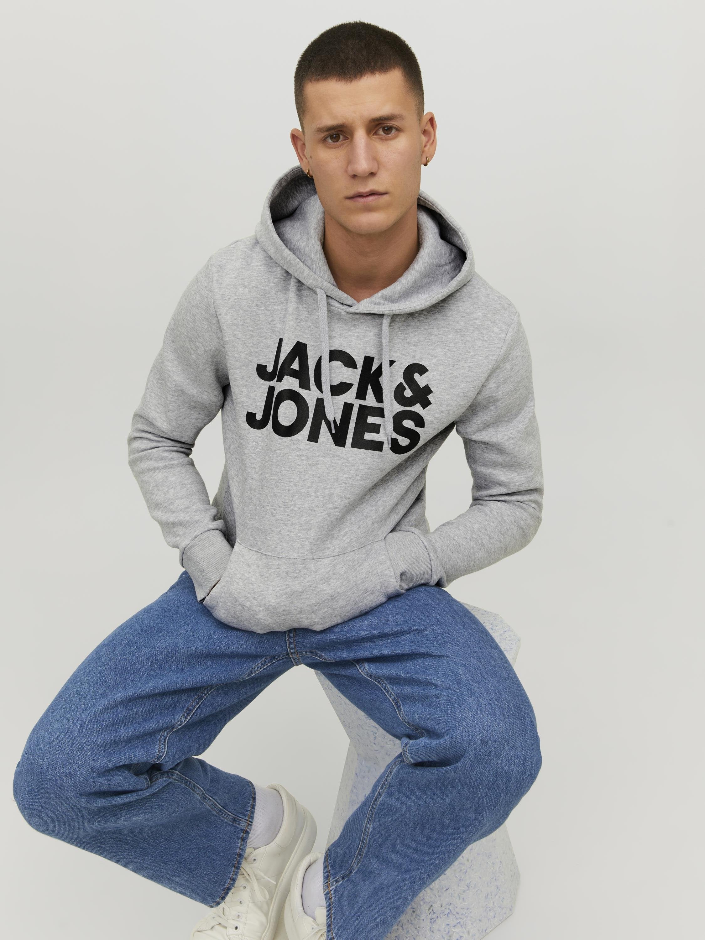 Hoodie - light grey