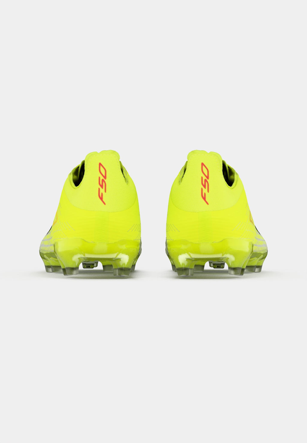 F50 PRO ÇOKLU ZEMİN UNISEX - Futbol kramponu suni çim - takım güneş sarısı 2/çekirdek siyah/berra_kırmızı