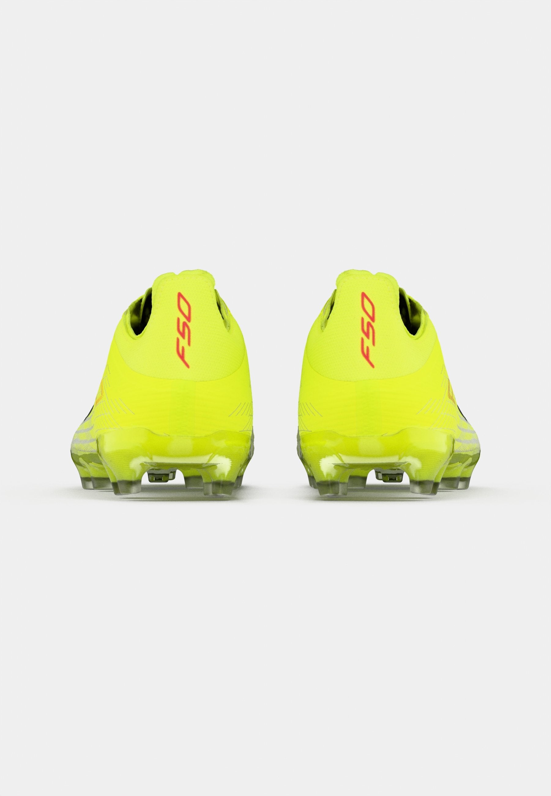 F50 PRO ÇOKLU ZEMİN UNISEX - Futbol kramponu suni çim - takım güneş sarısı 2/çekirdek siyah/berra_kırmızı