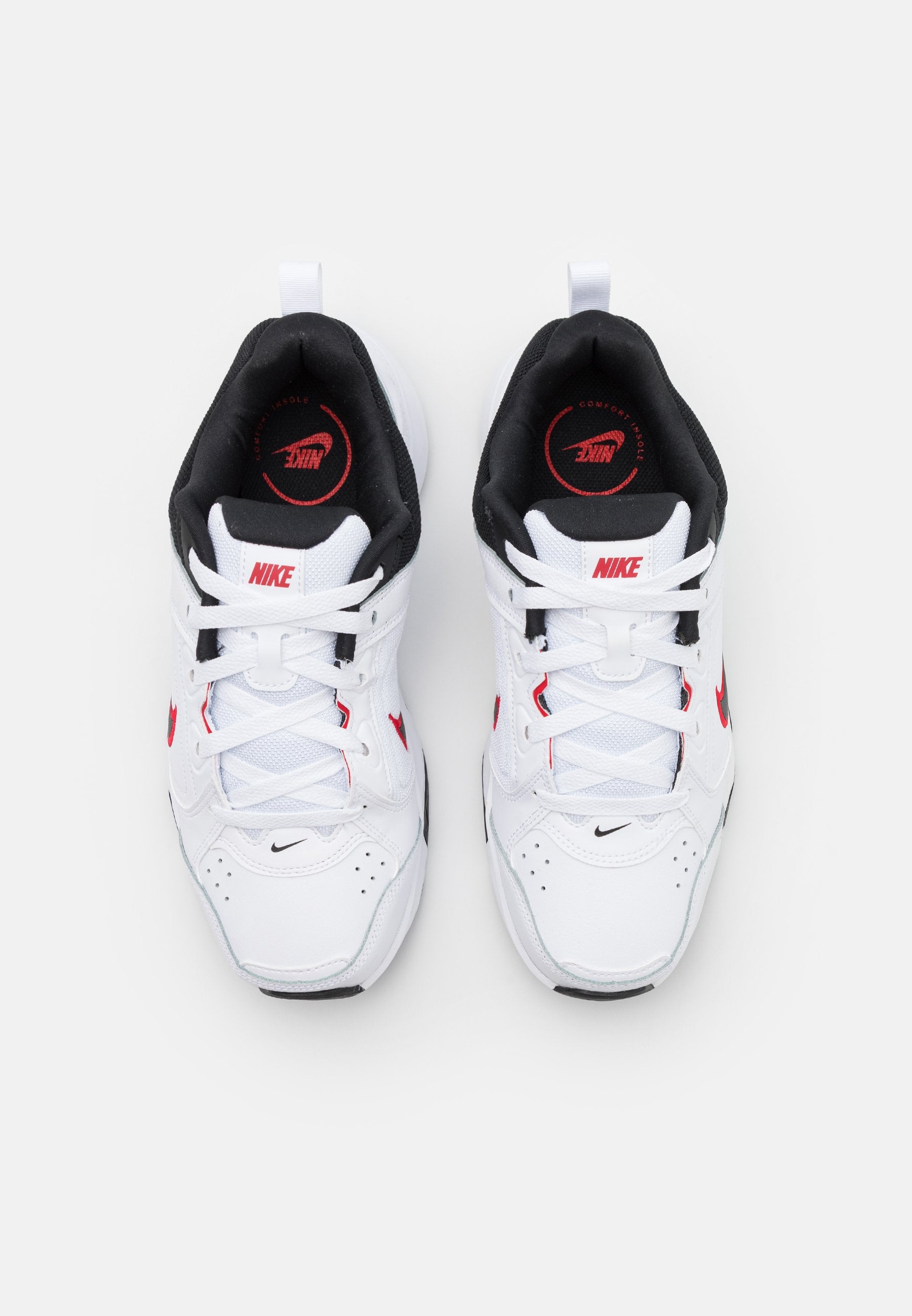 DEFY ALL DAY - Training shoe - white/black/medium brown/particle grey