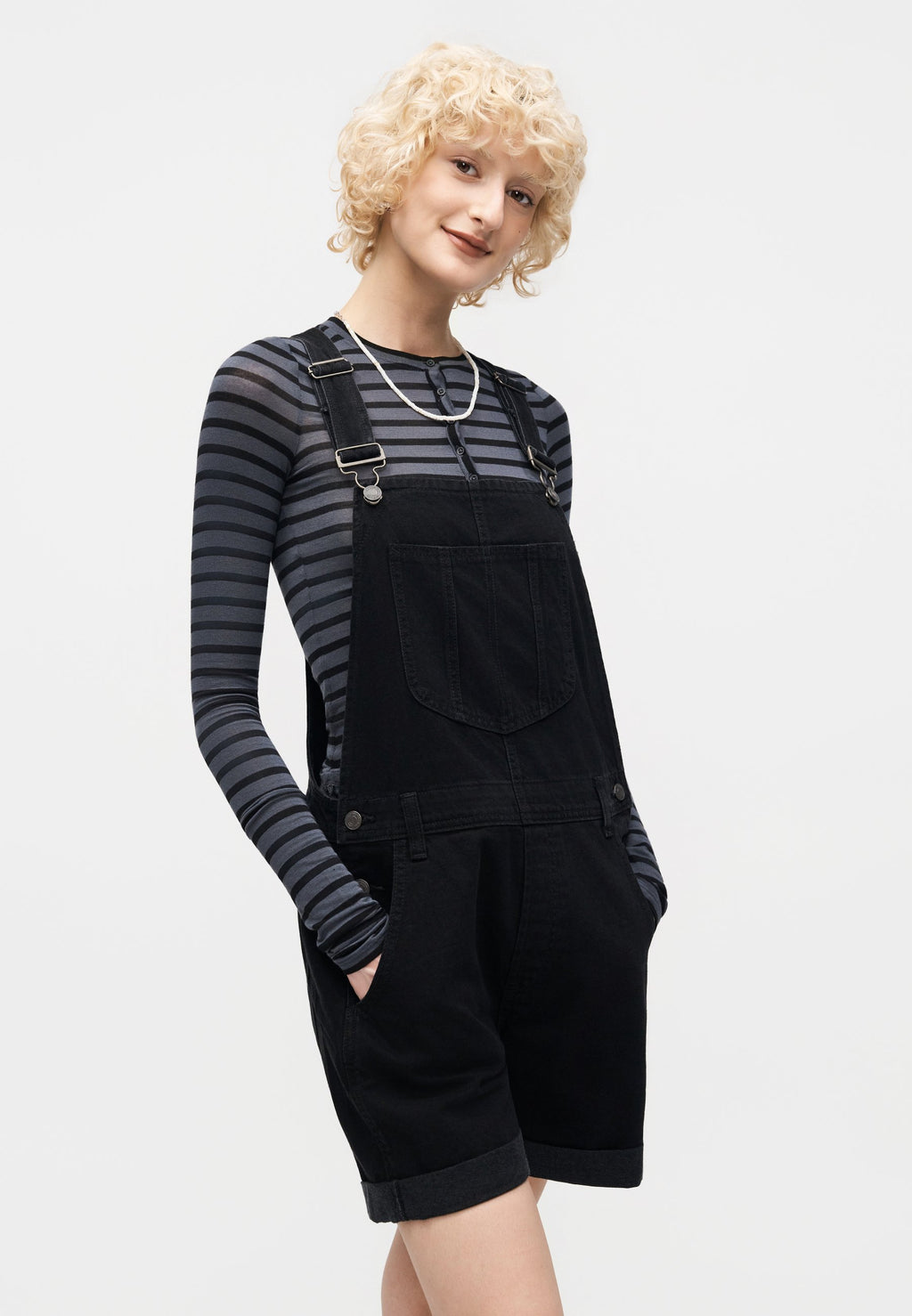 Dungarees - basic black