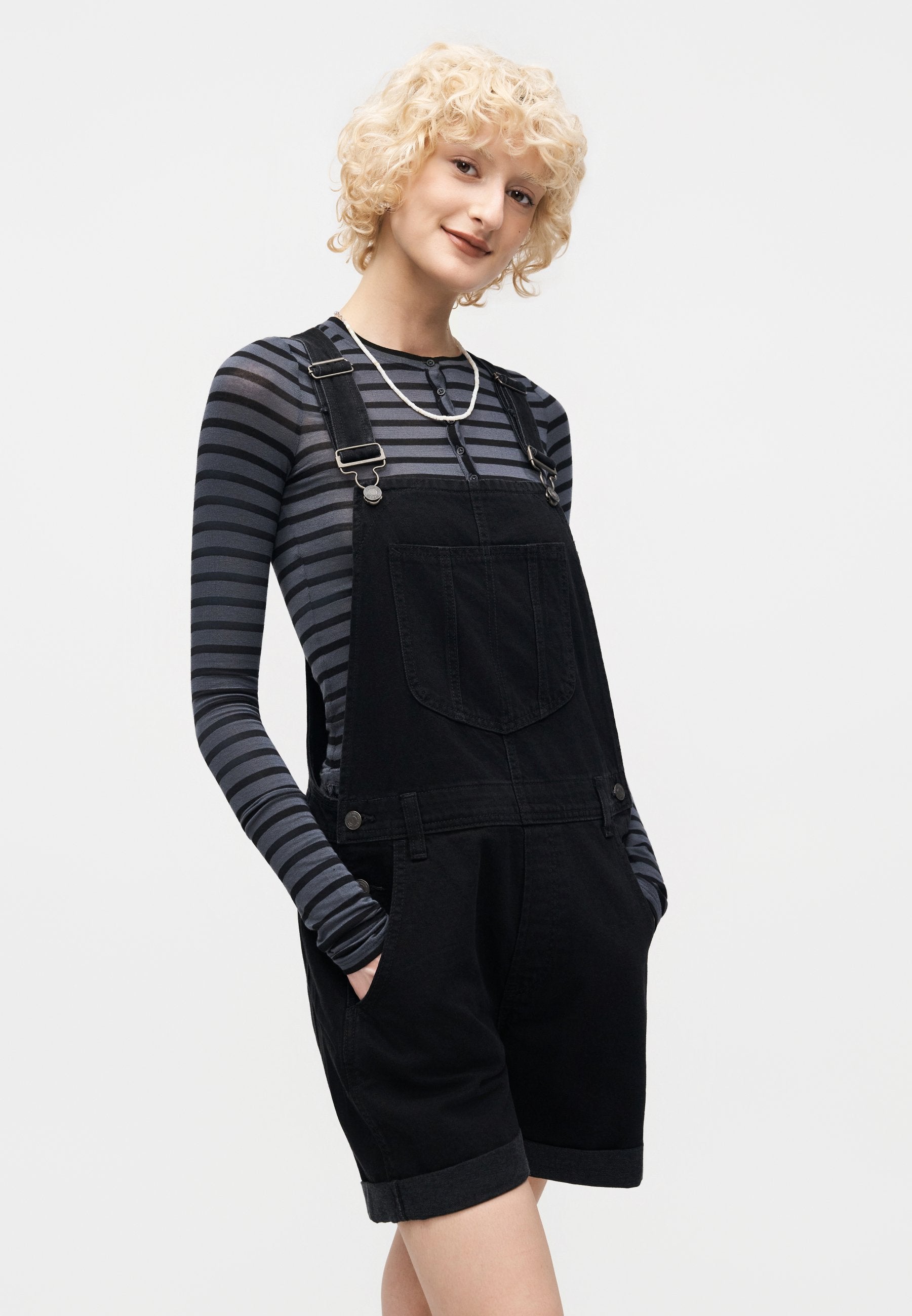 Dungarees - basic black