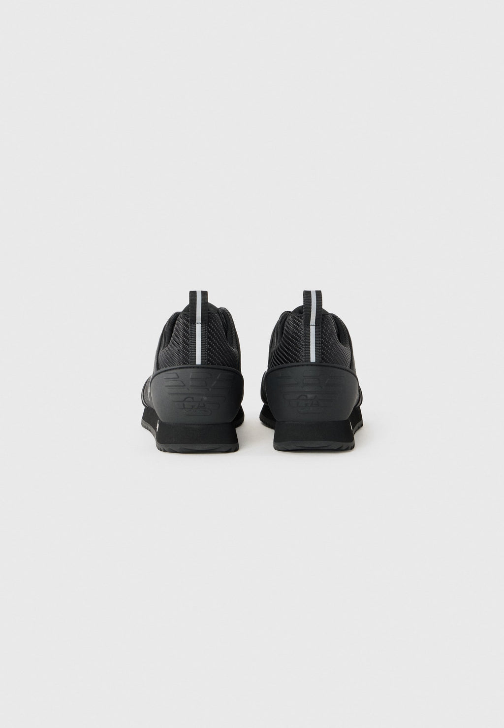 CARBON - Trainers - triple black/silver-coloured