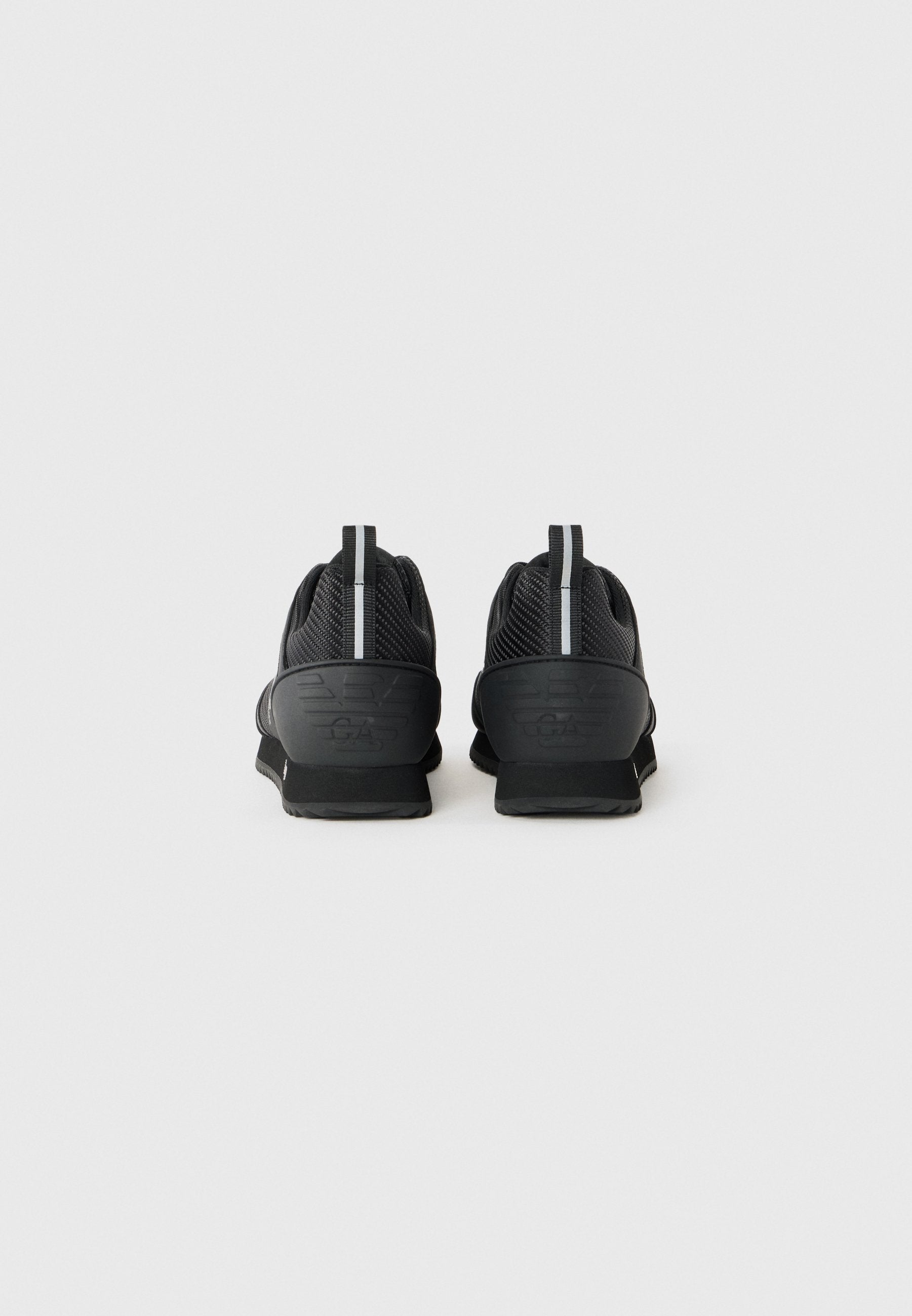 CARBON - Trainers - triple black/silver-coloured