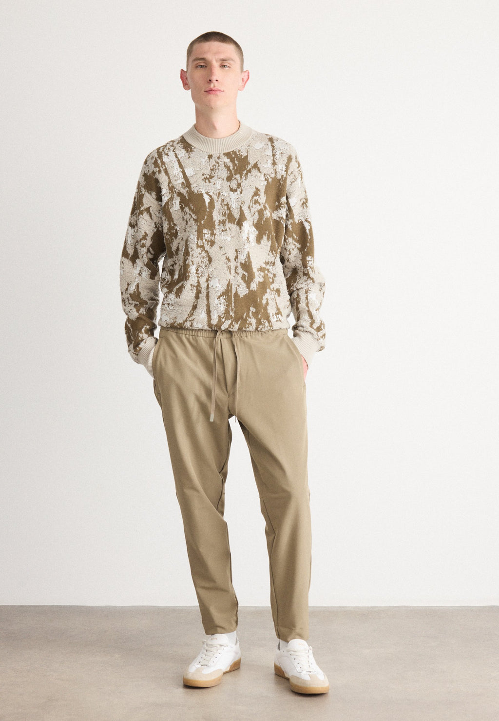 T_FLEX - Trousers - light/pastel green