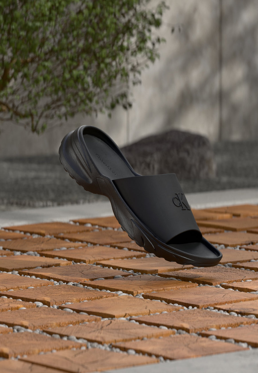 RECOVER RUNNER - Pool slides - triple black