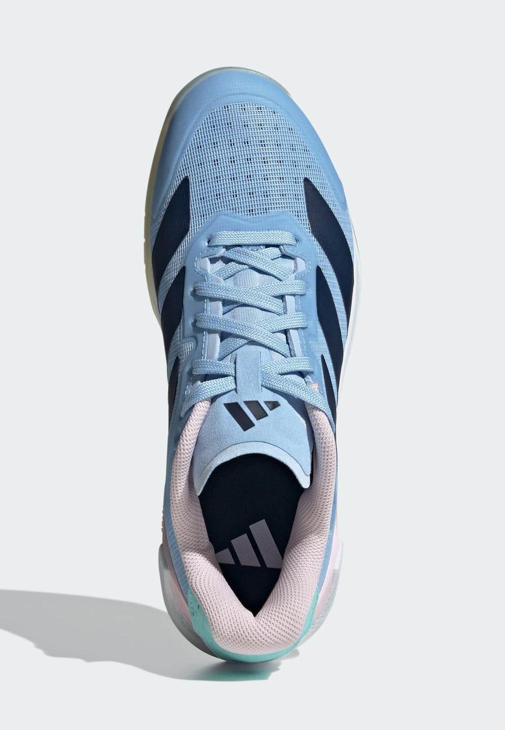 ADIDAS PERFORMANCE - Handball shoes - glow blue   shadow navy   clear pink