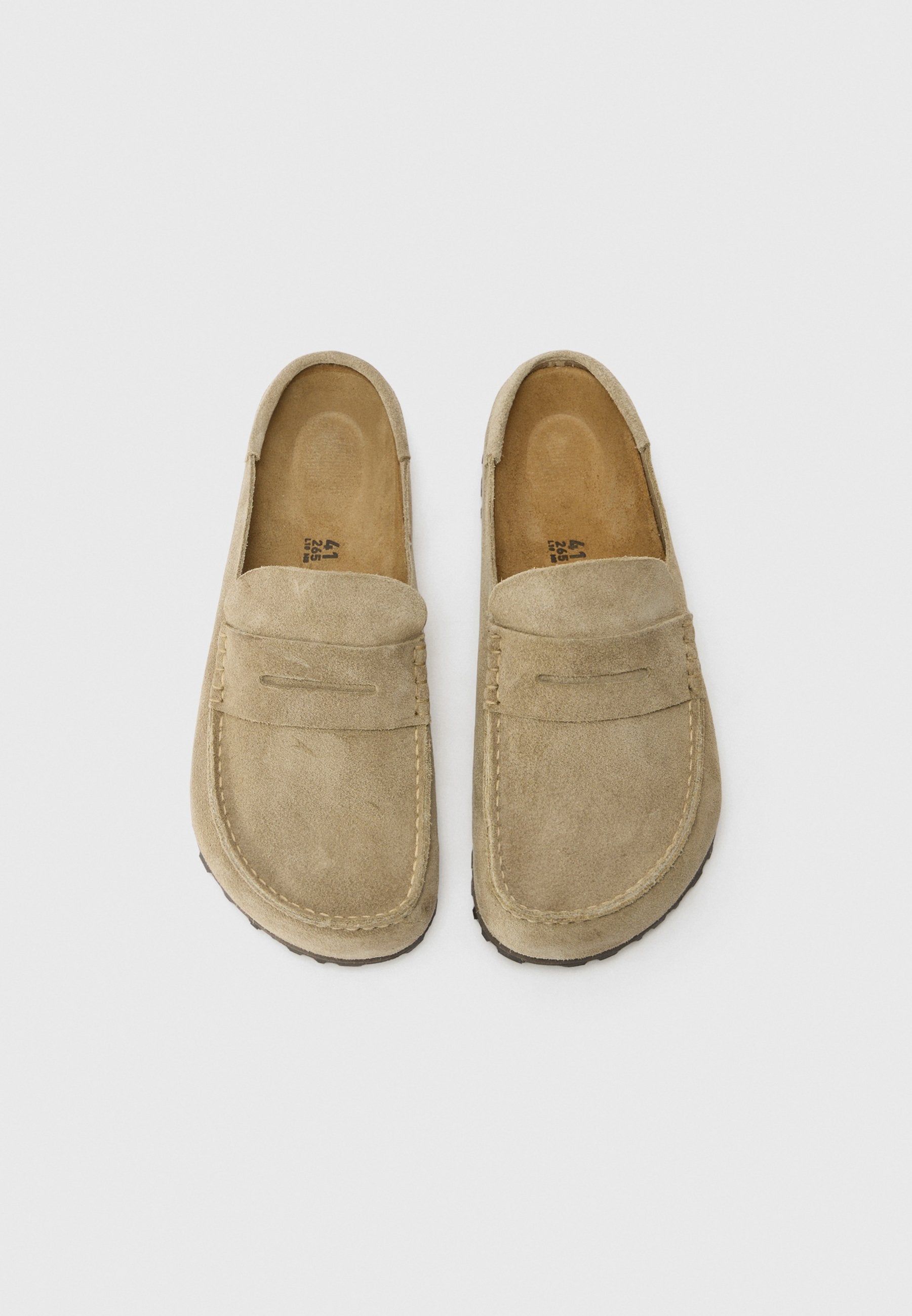 NAPLES WRAPPED LEVE TAUPEN - REGULAR - Mules - taupe