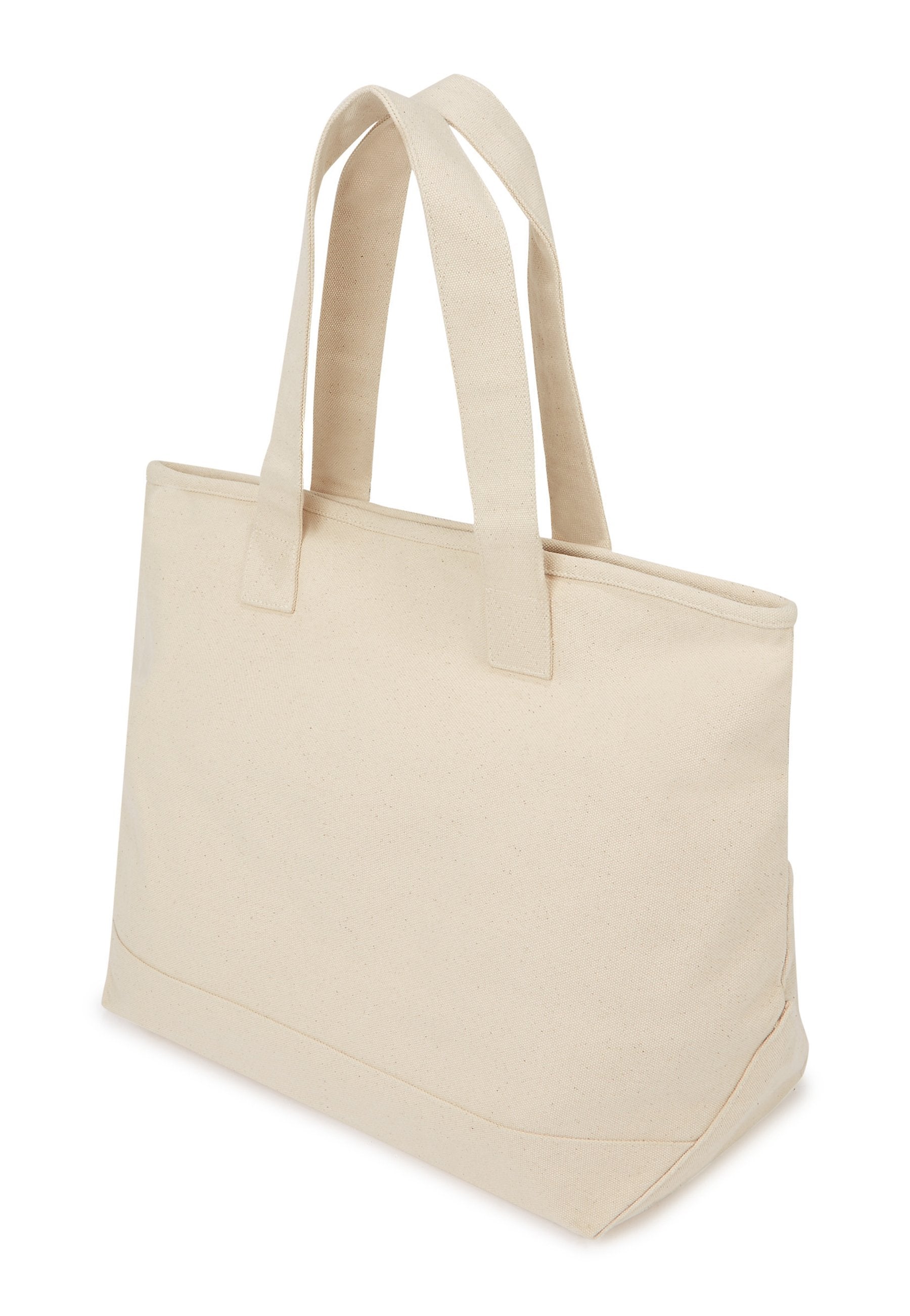 EXTRA LARGE LOGO - Tote bag - natural