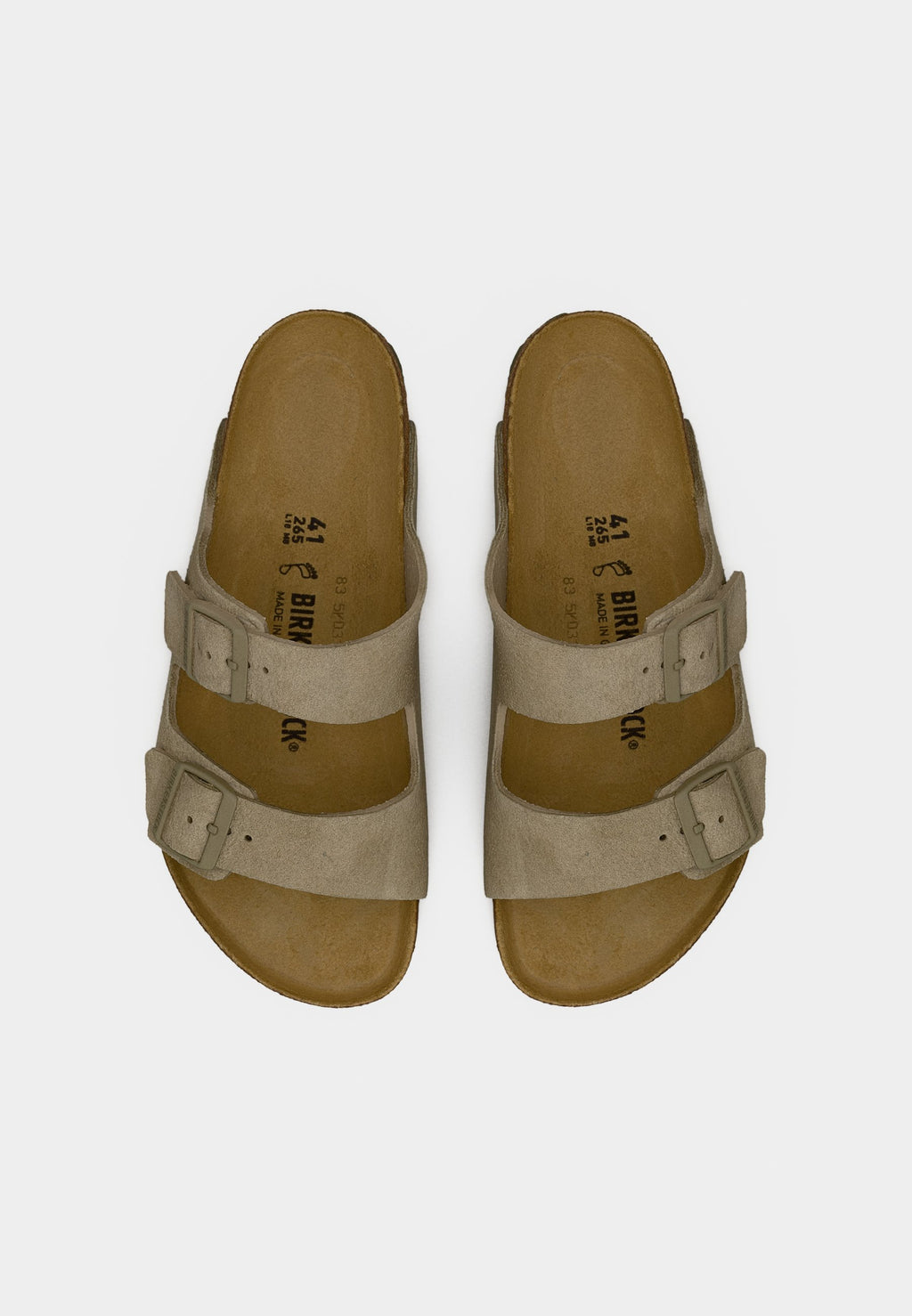 ARIZONA LEVE FADED KHAKIN REGULAR UNISEX - Sandals - faded khaki