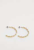 CROCODILE - Earrings - gold-coloured