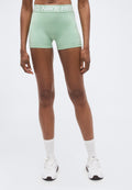 365 SHORT  - Leggings - steam/white