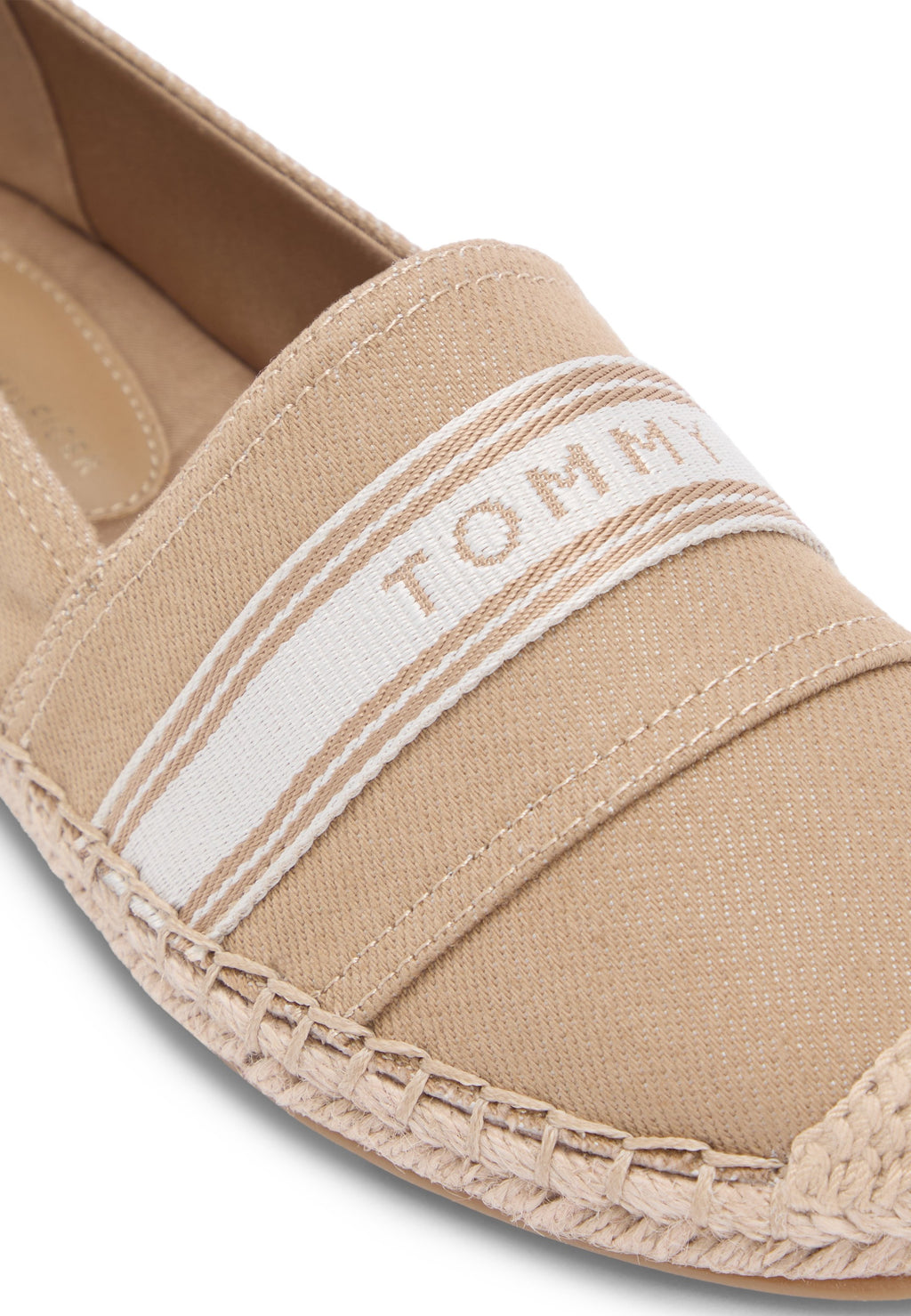 CANVAS DENIM ESPADRILLES - Espadrilles - safari