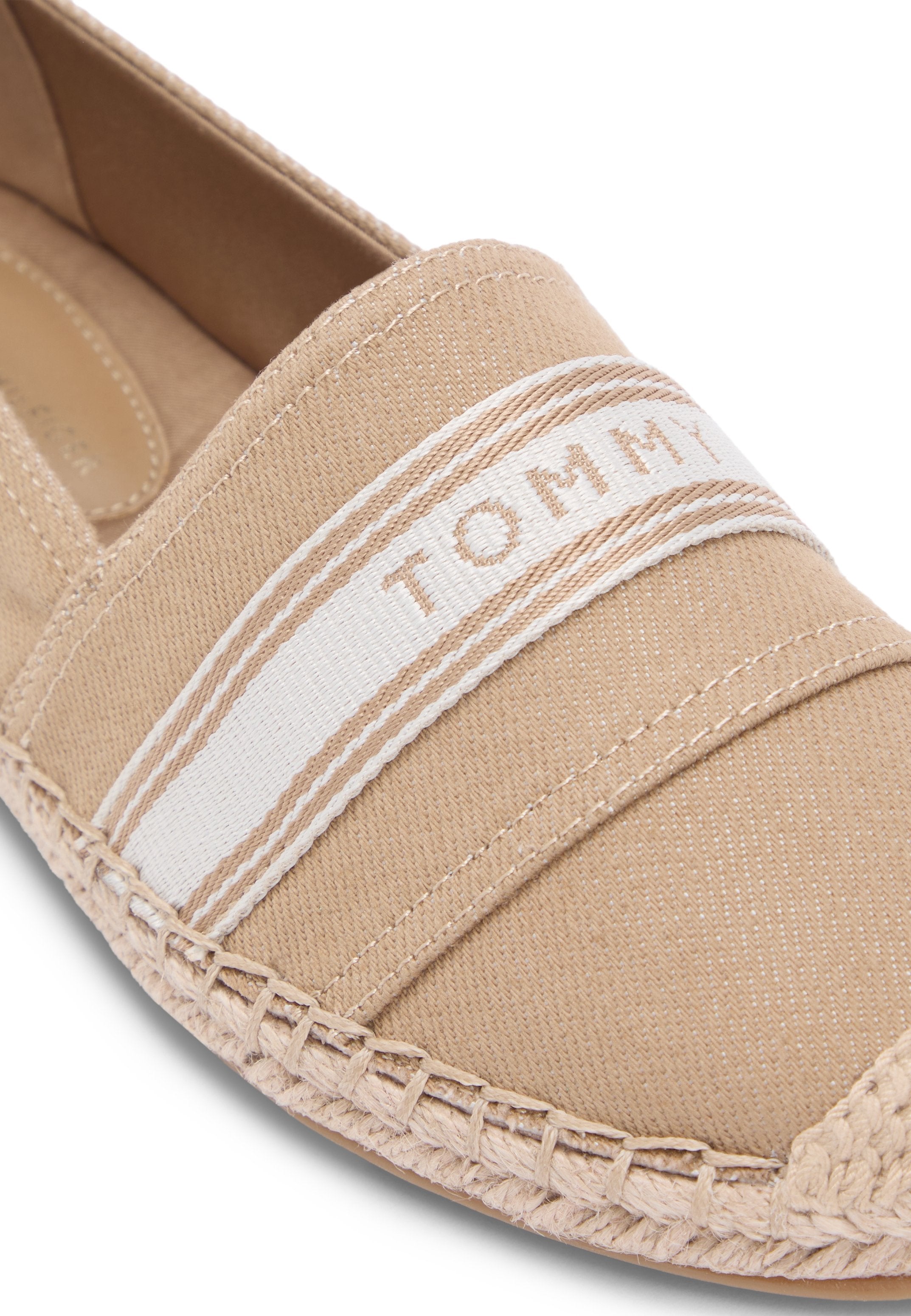 CANVAS DENIM ESPADRILLES - Espadrilles - safari