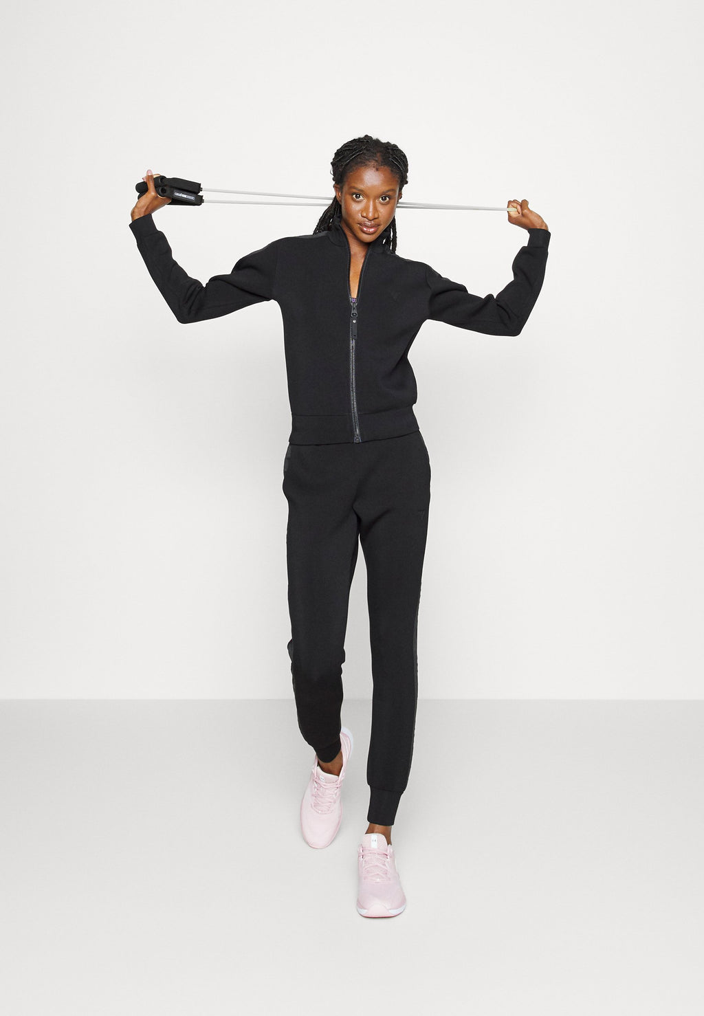 ALLIE CUFF  - Tracksuit bottoms - jet black
