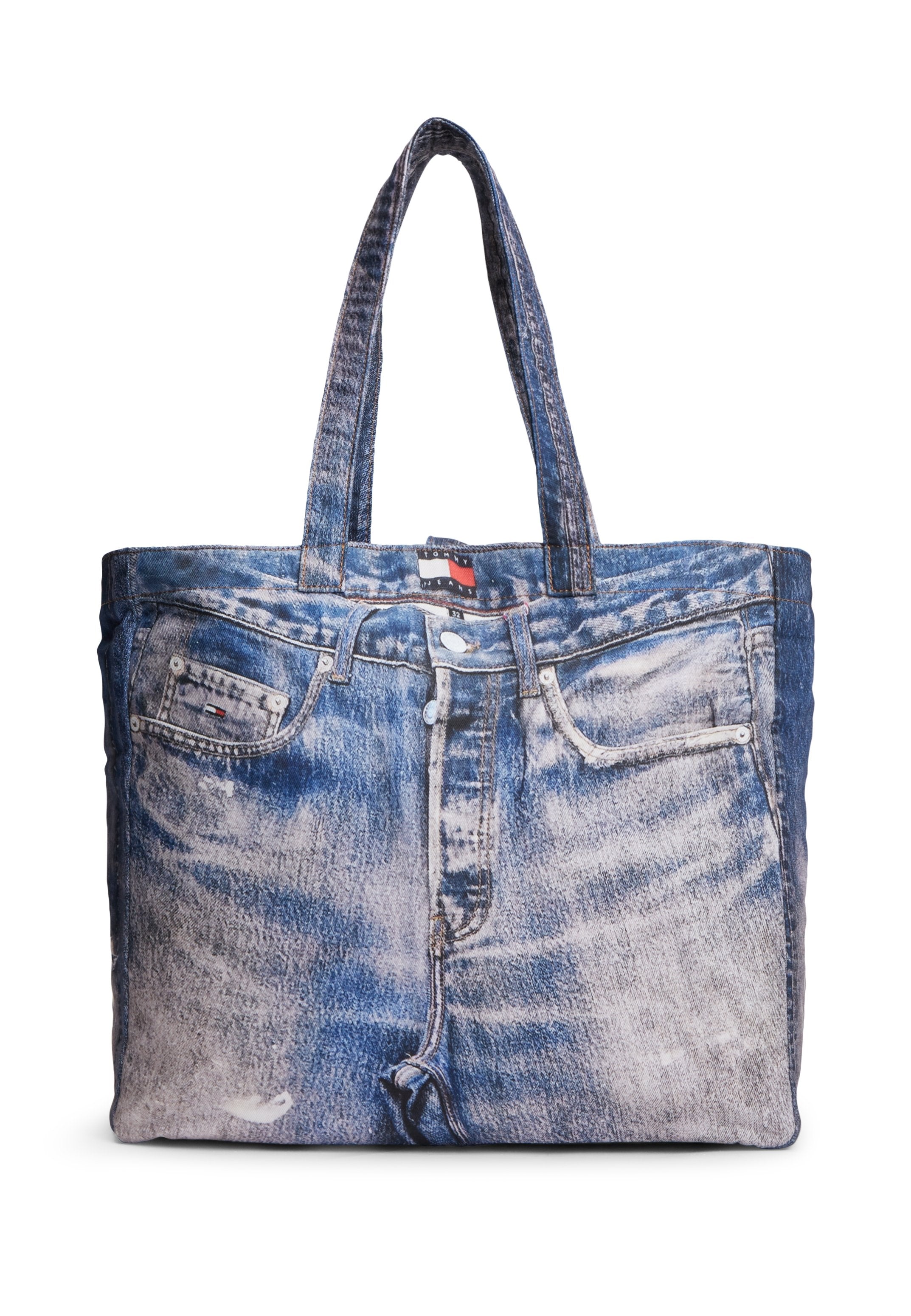 TROMPE L'OEIL TOTE - Tote bag - blue