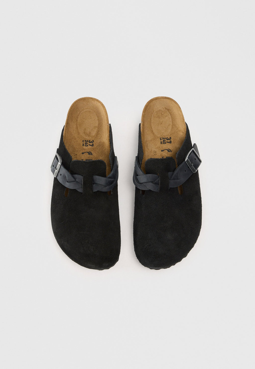 مولا BOSTON BRAIDED LEOI/LEVE BLACKS - ضيق - أسود