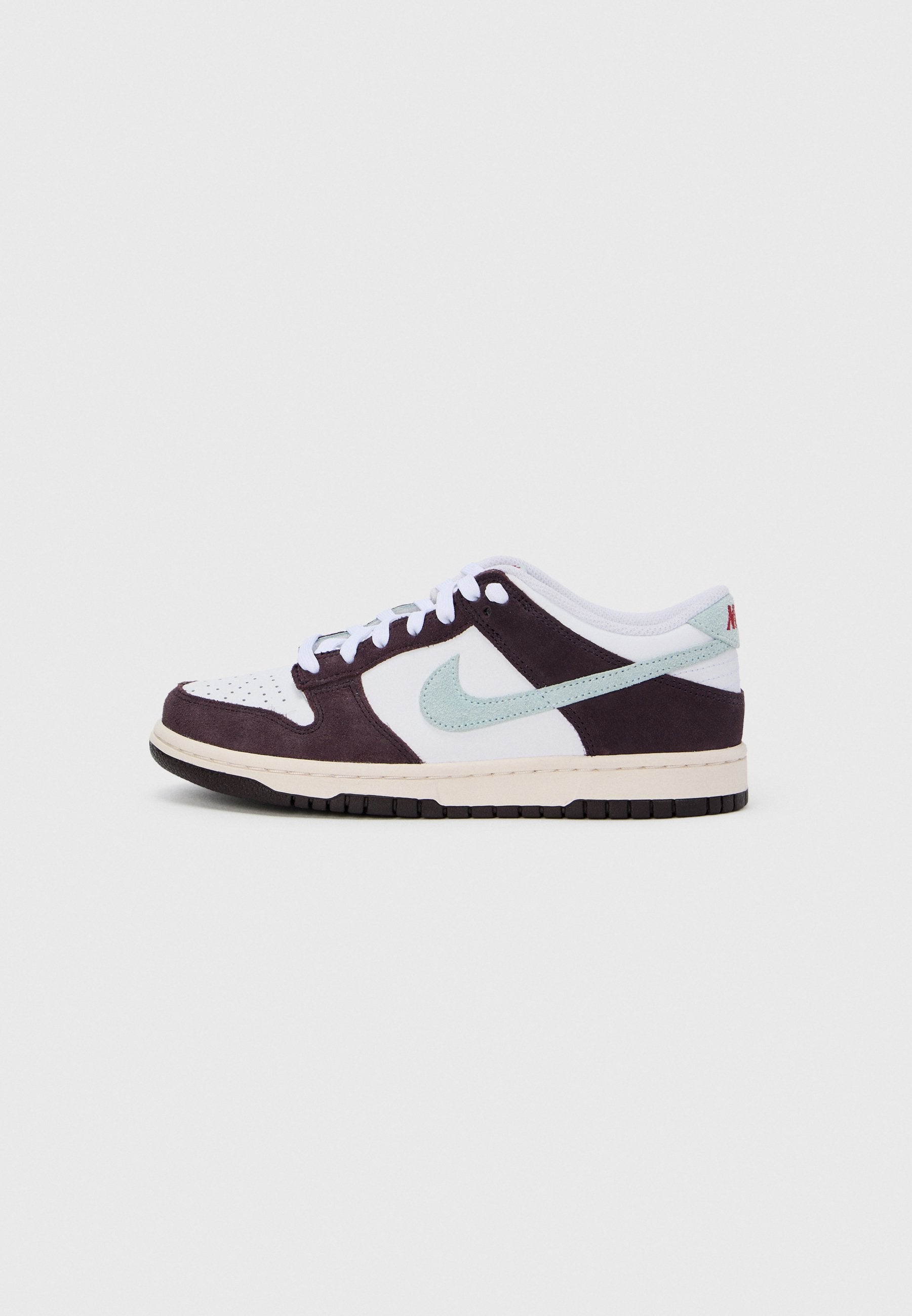 DUNK LOW UNISEXE - Baskets - blanc/bleu glacier/cendre bordeaux/rouge cramoisi
