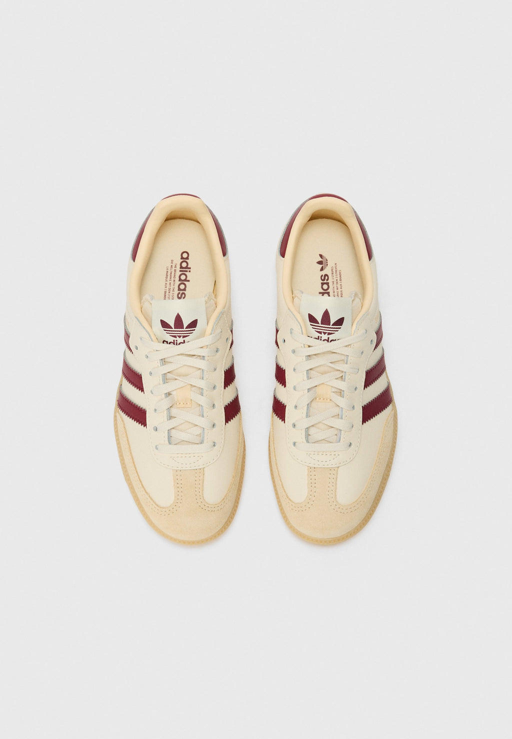 SAMBA OG UNISEX - Spor Ayakkabı - beyaz/gölge kırmızı/gum