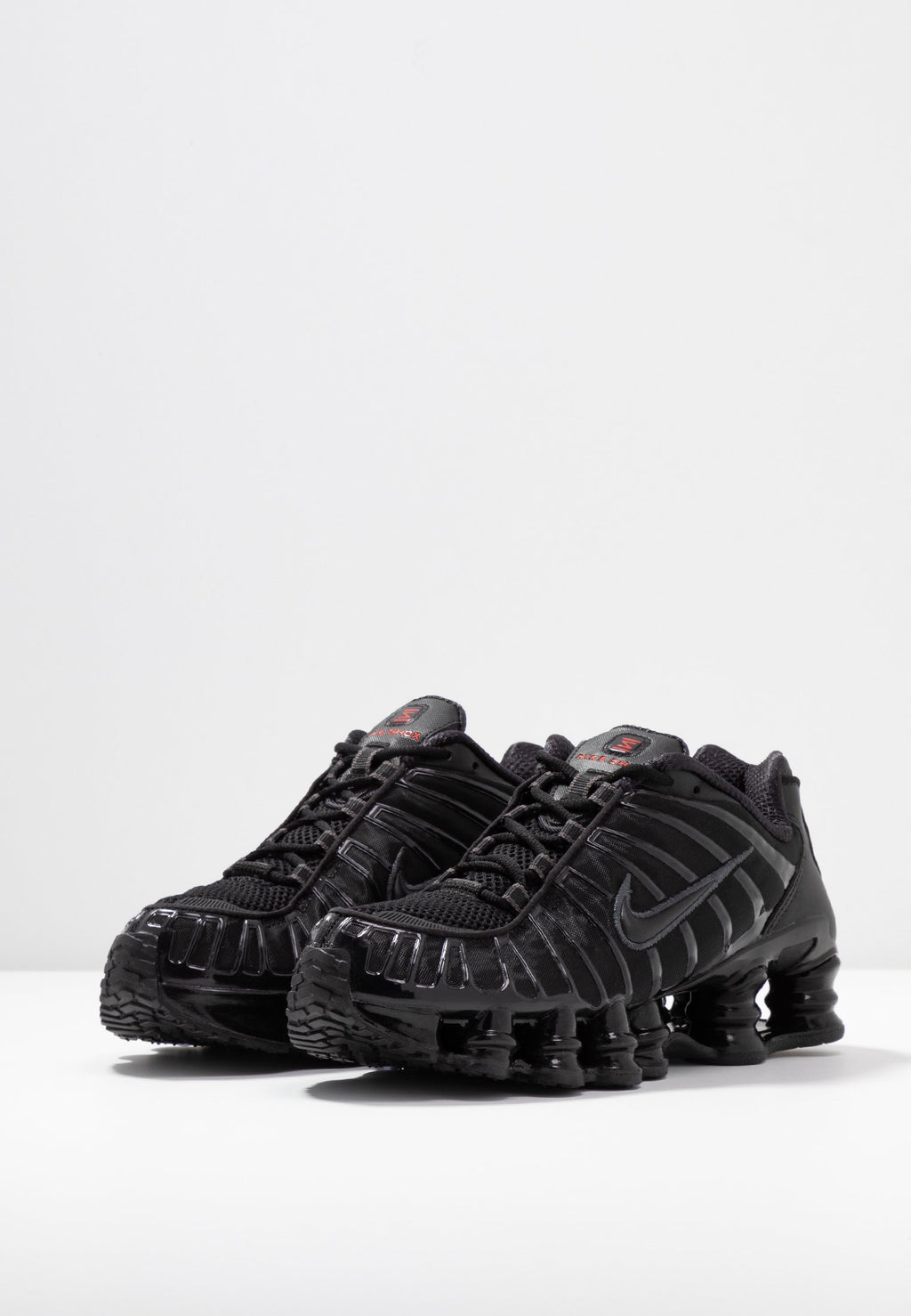 SHOX TL - Antrenman Ayakkabısı - siyah/siyah metalik hematit/max turuncu