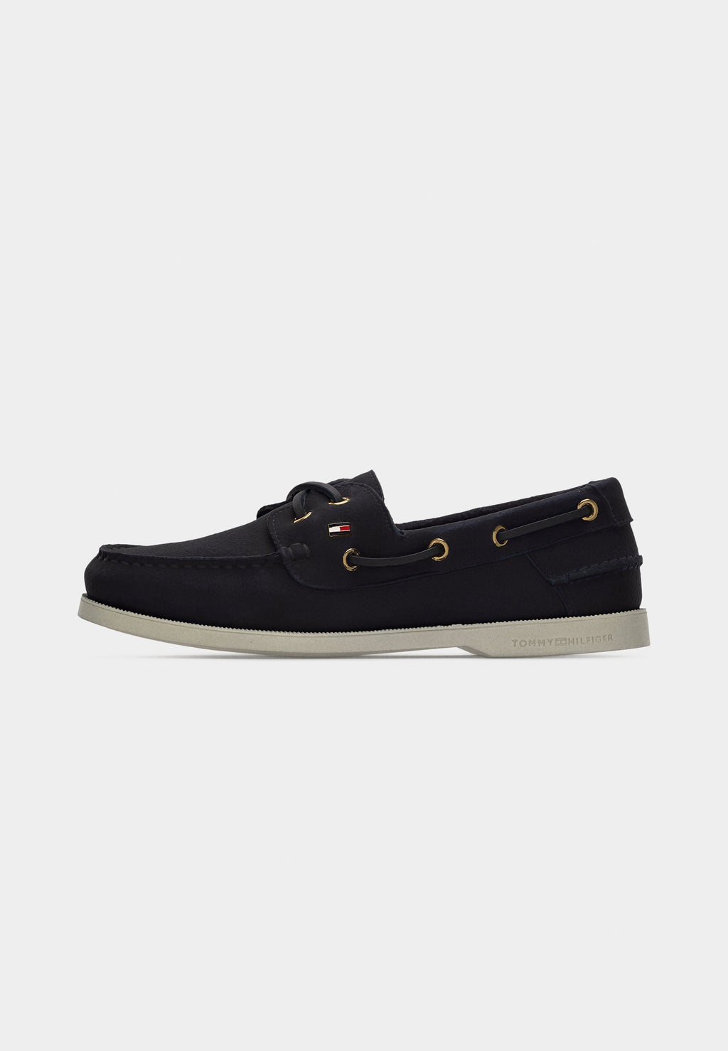 SUEDE BOAT SHOES - Boat shoes - space blue