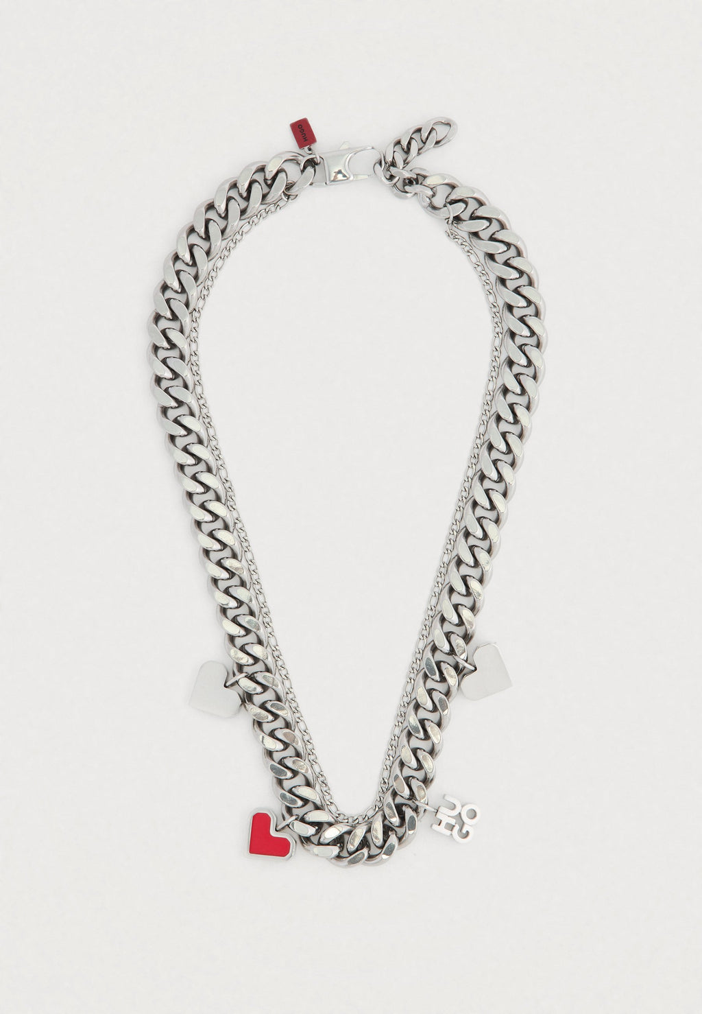 VALENTIN CHARMS UNISEX - Necklace - silver