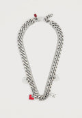 VALENTIN CHARMS UNISEX - Necklace - silver