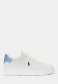 MASTERS COURT SUEDE SNEAKER - Baskets - bianco/campus blue
