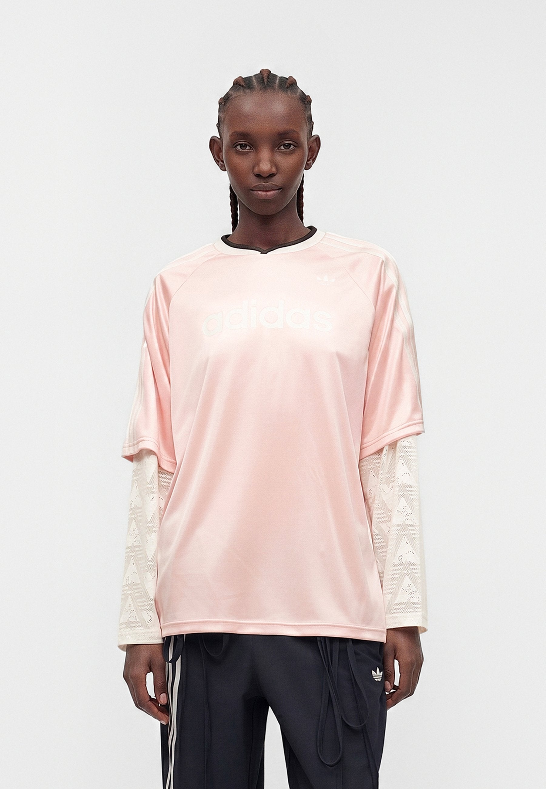 Long sleeved top - sandy pink