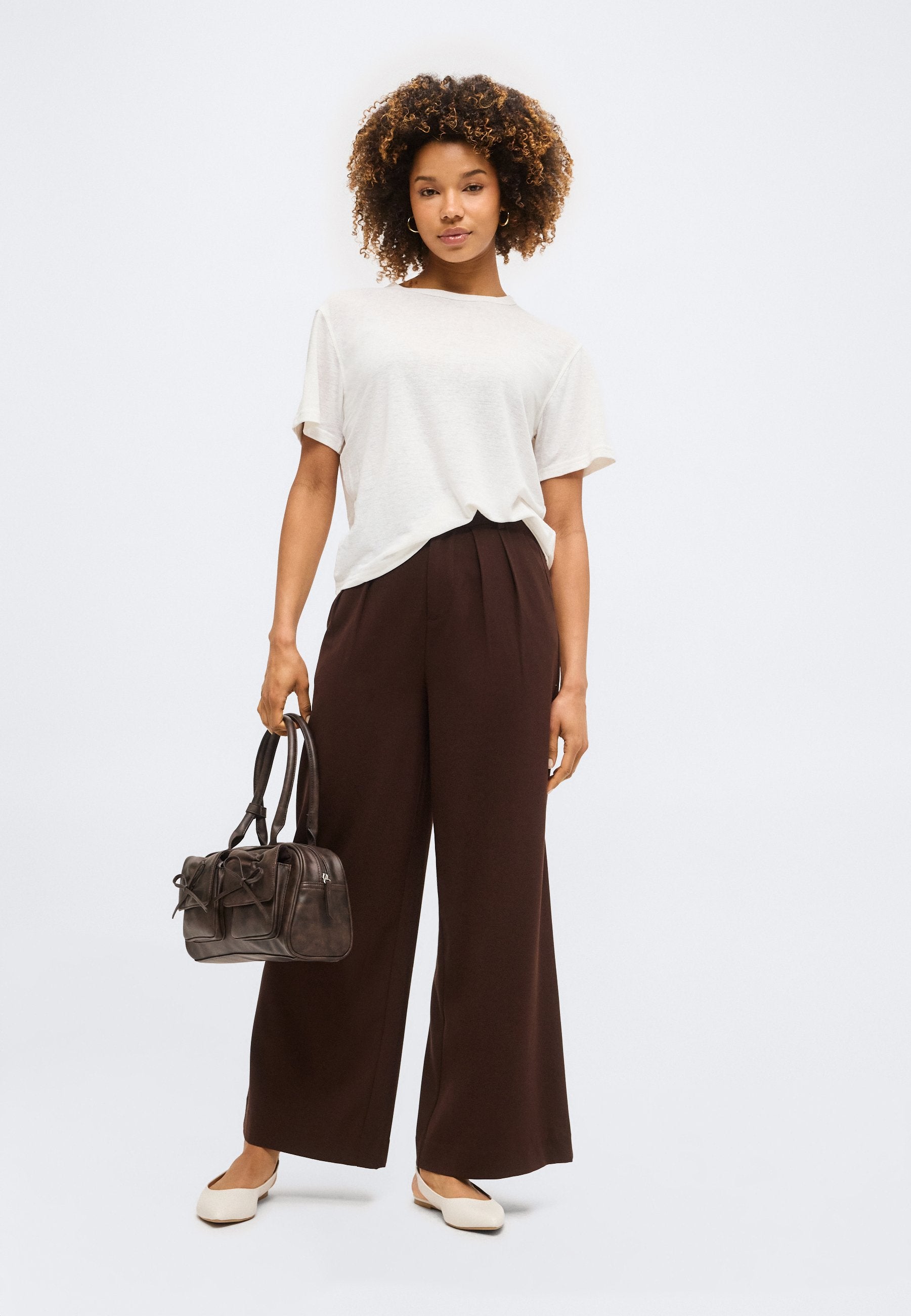OVERSIZED TEE - Basic T-shirt - fresh white
