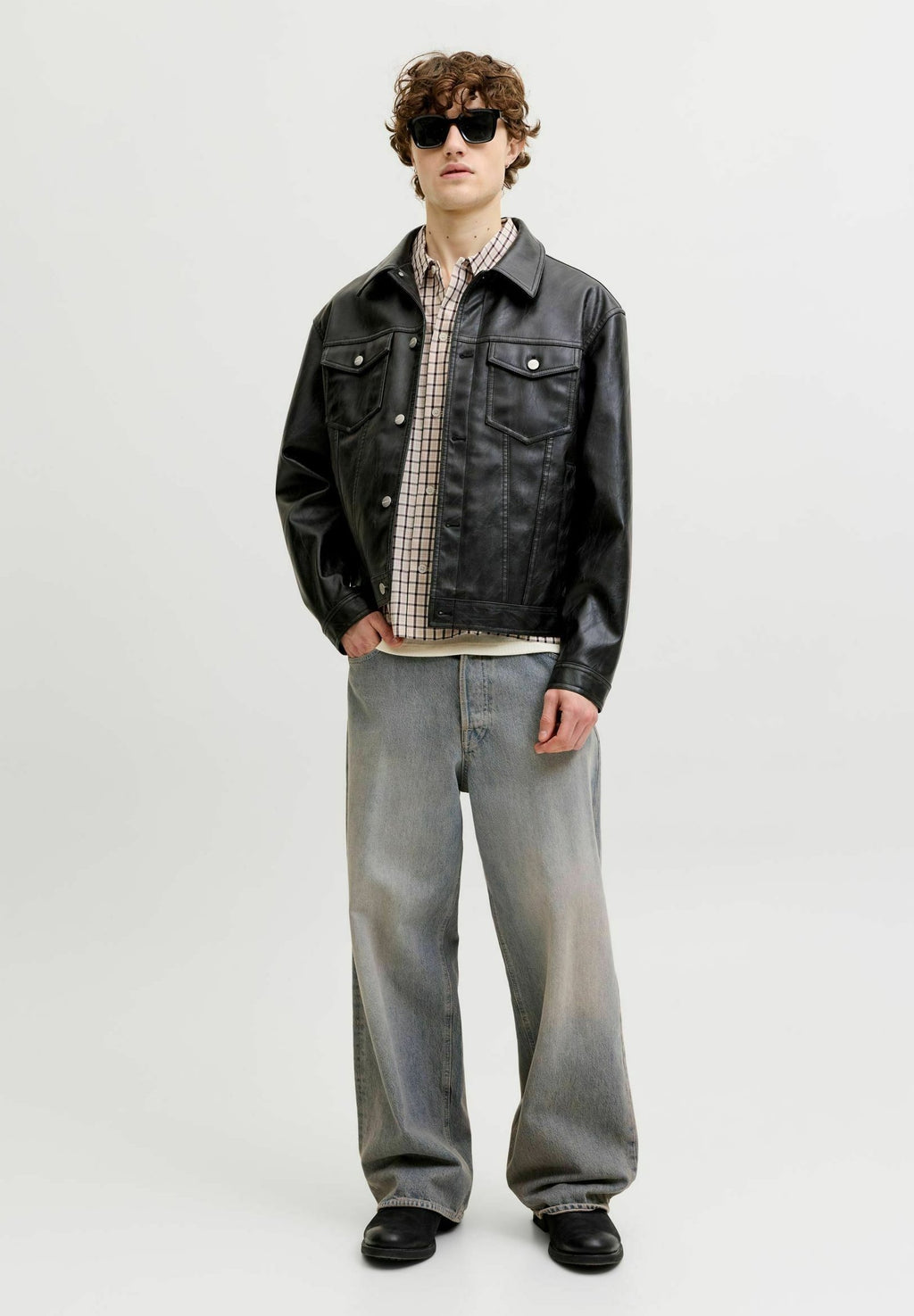 SHIRT LOOSE FIT SHIRT - Shirt - antique white