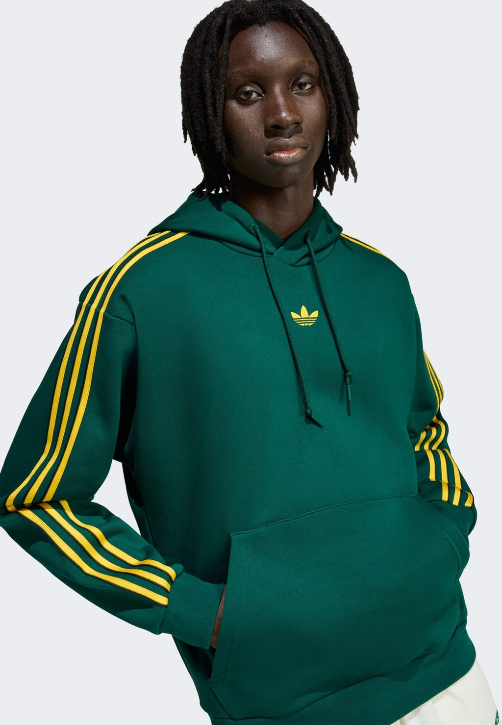 AMPLE - Sweat à capuche - vert universitaire