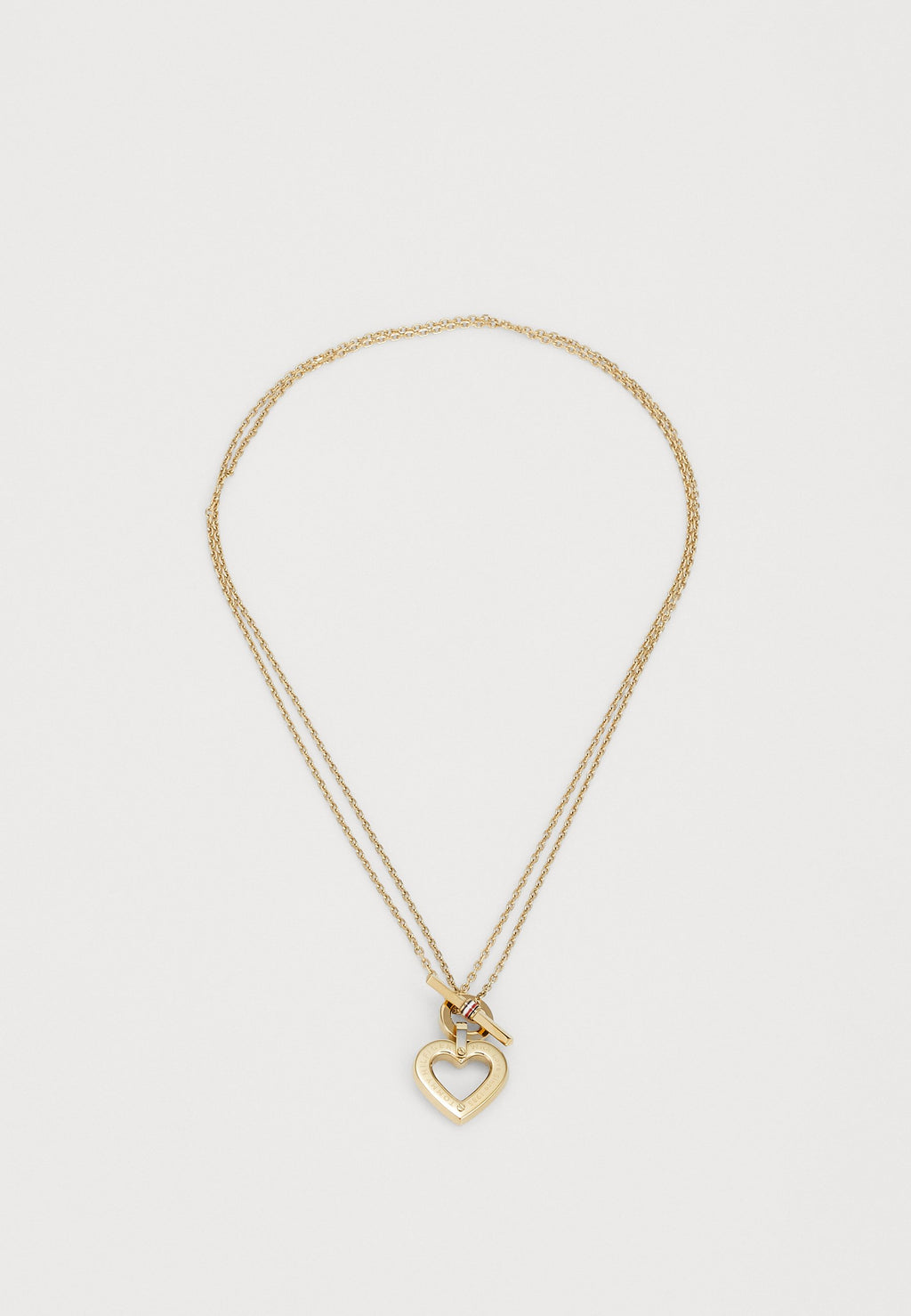 TOGGLE HEART - Necklace - gold-coloured