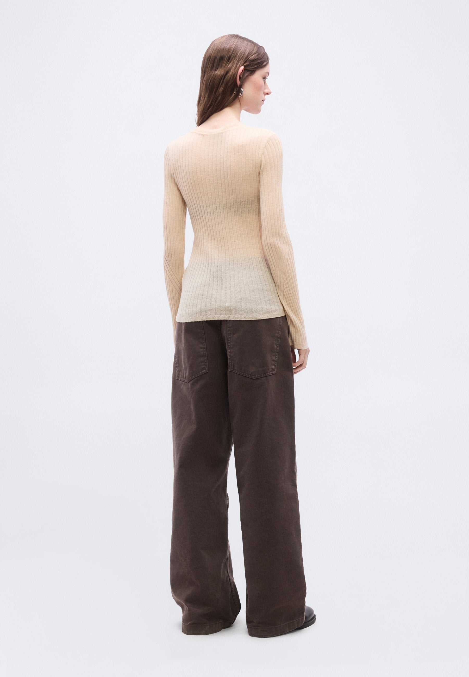 FENNONI - Jumper - open beige