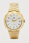 GEORGIA UNISEX - Watch - gold-coloured/white