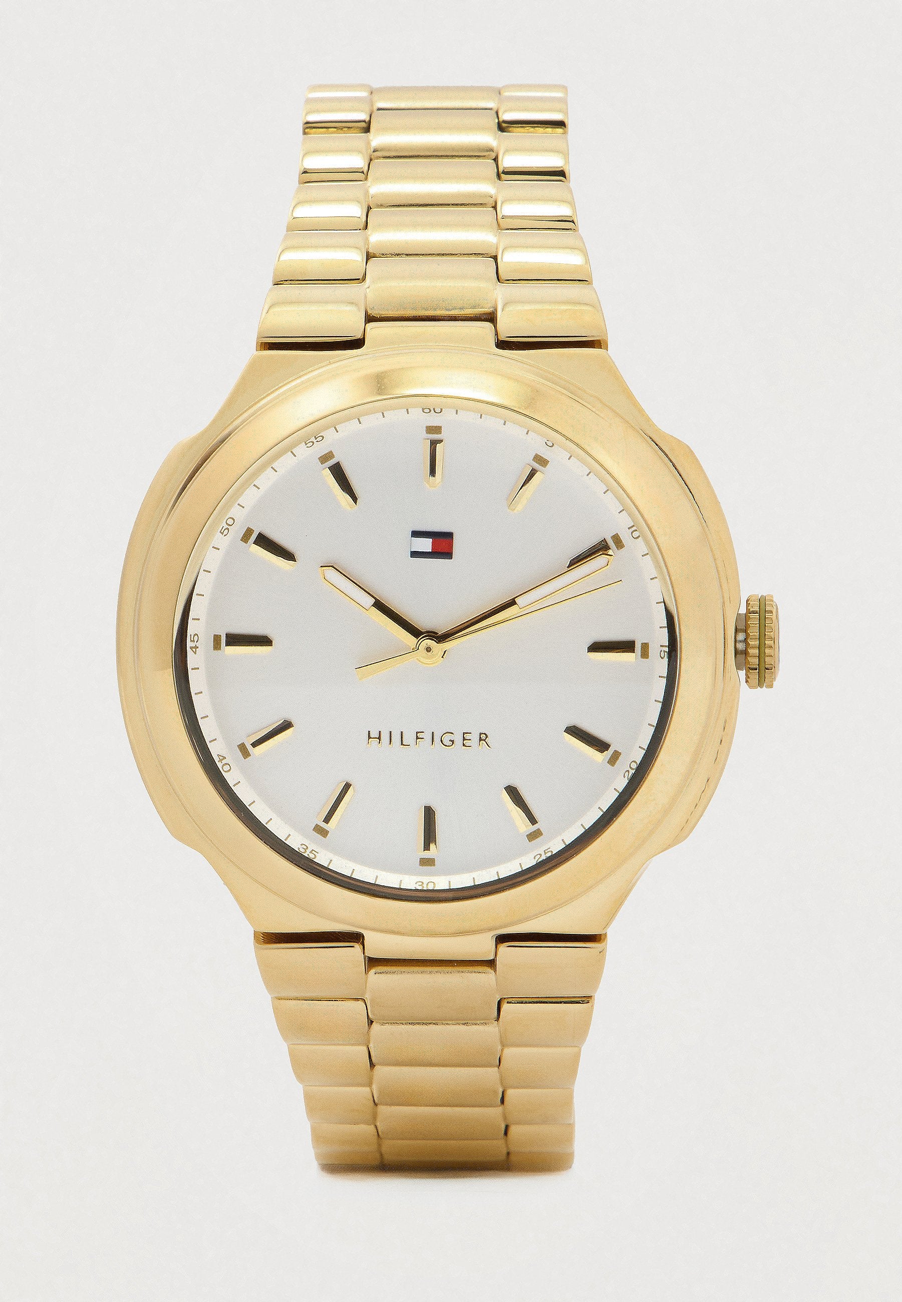 GEORGIA UNISEX - Watch - gold-coloured/white