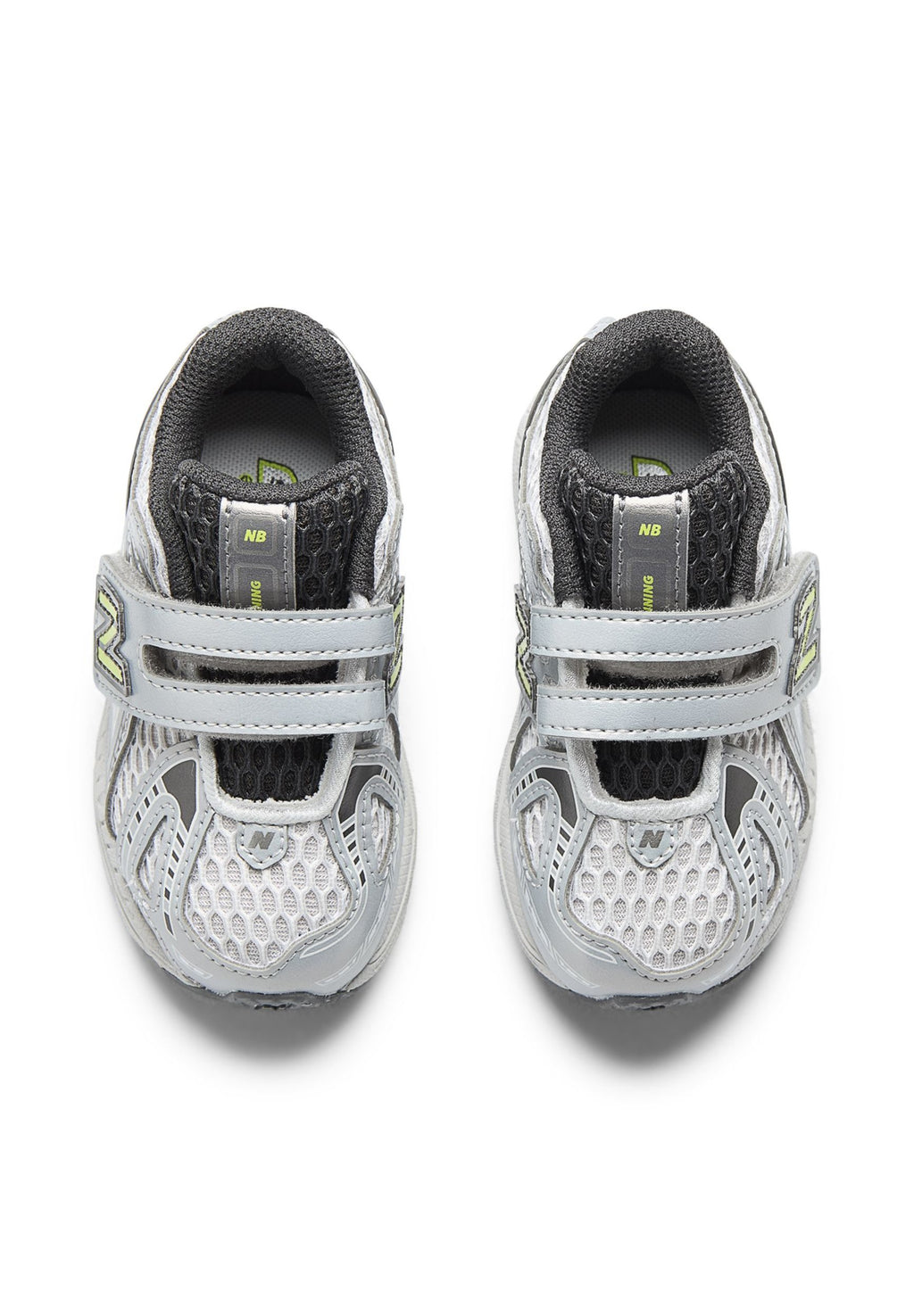 Baby shoes - black metallic / alkaline green