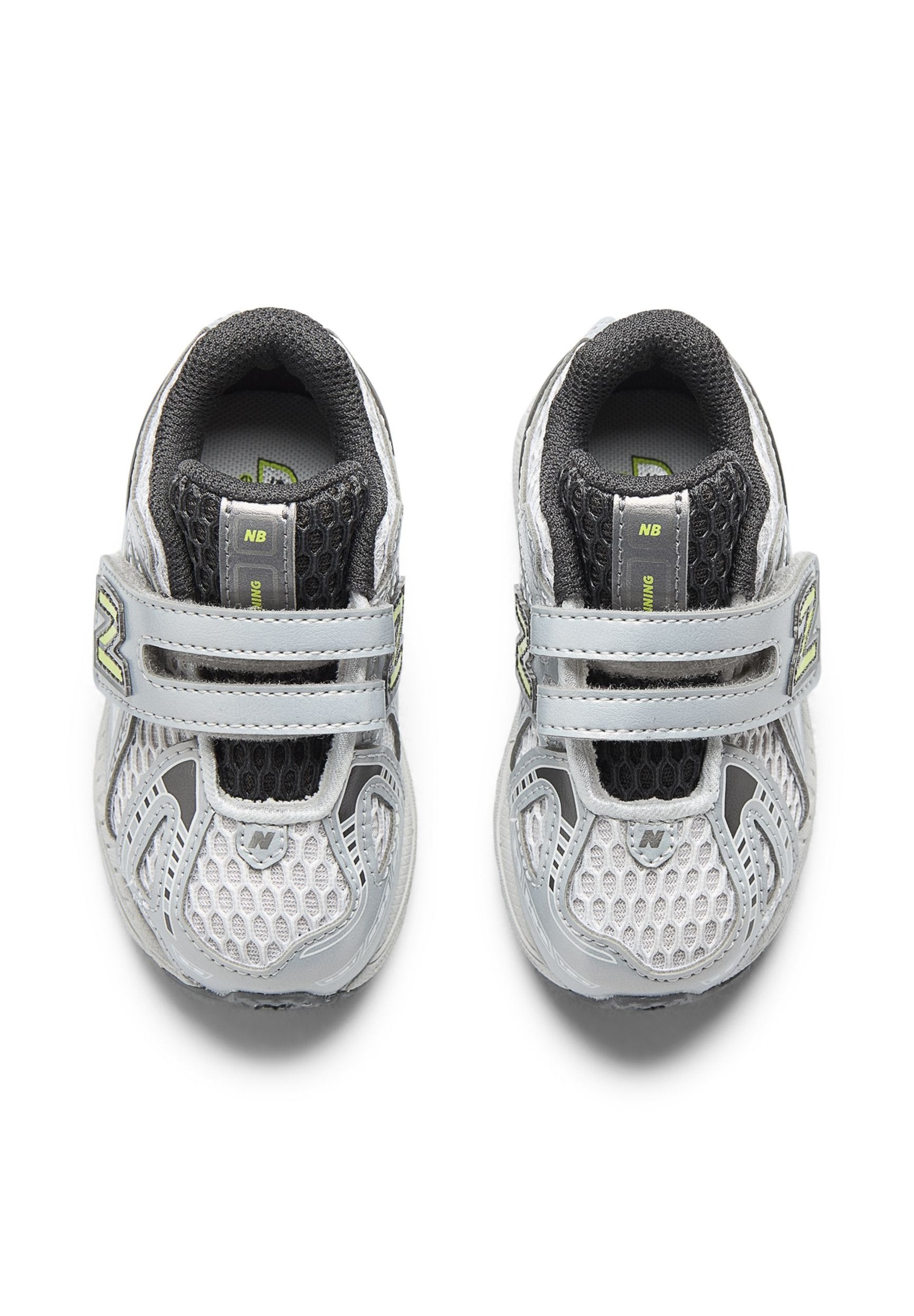 Baby shoes - black metallic / alkaline green